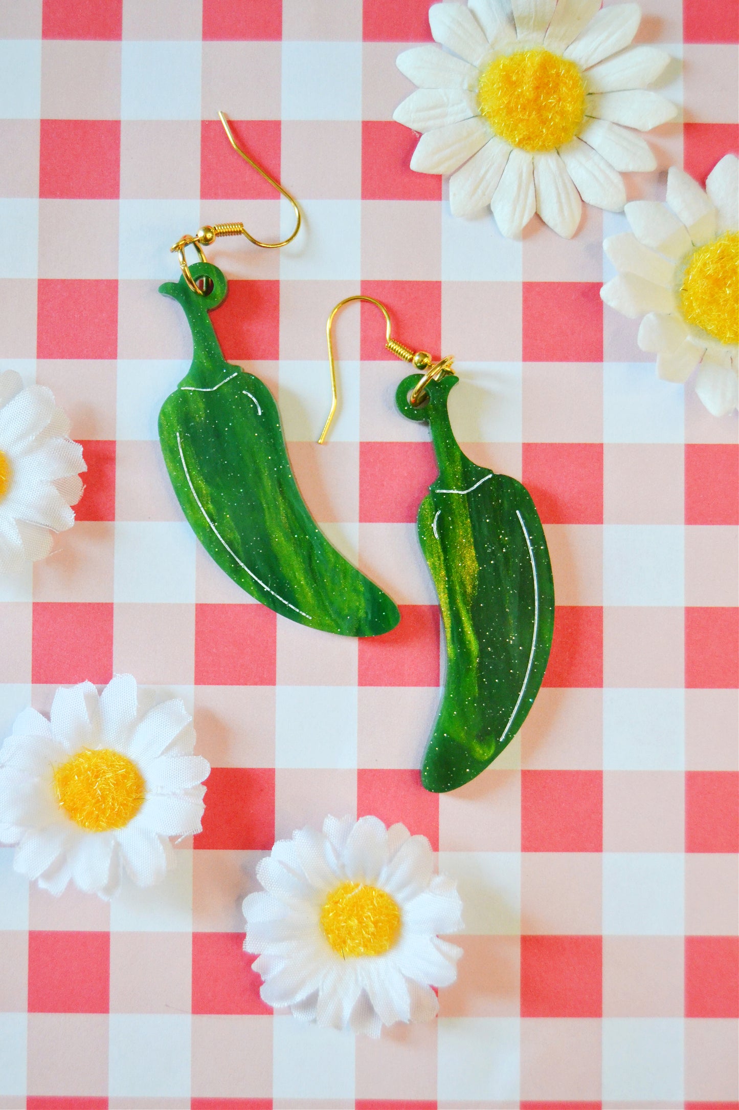 Jalapeno Pepper Earrings