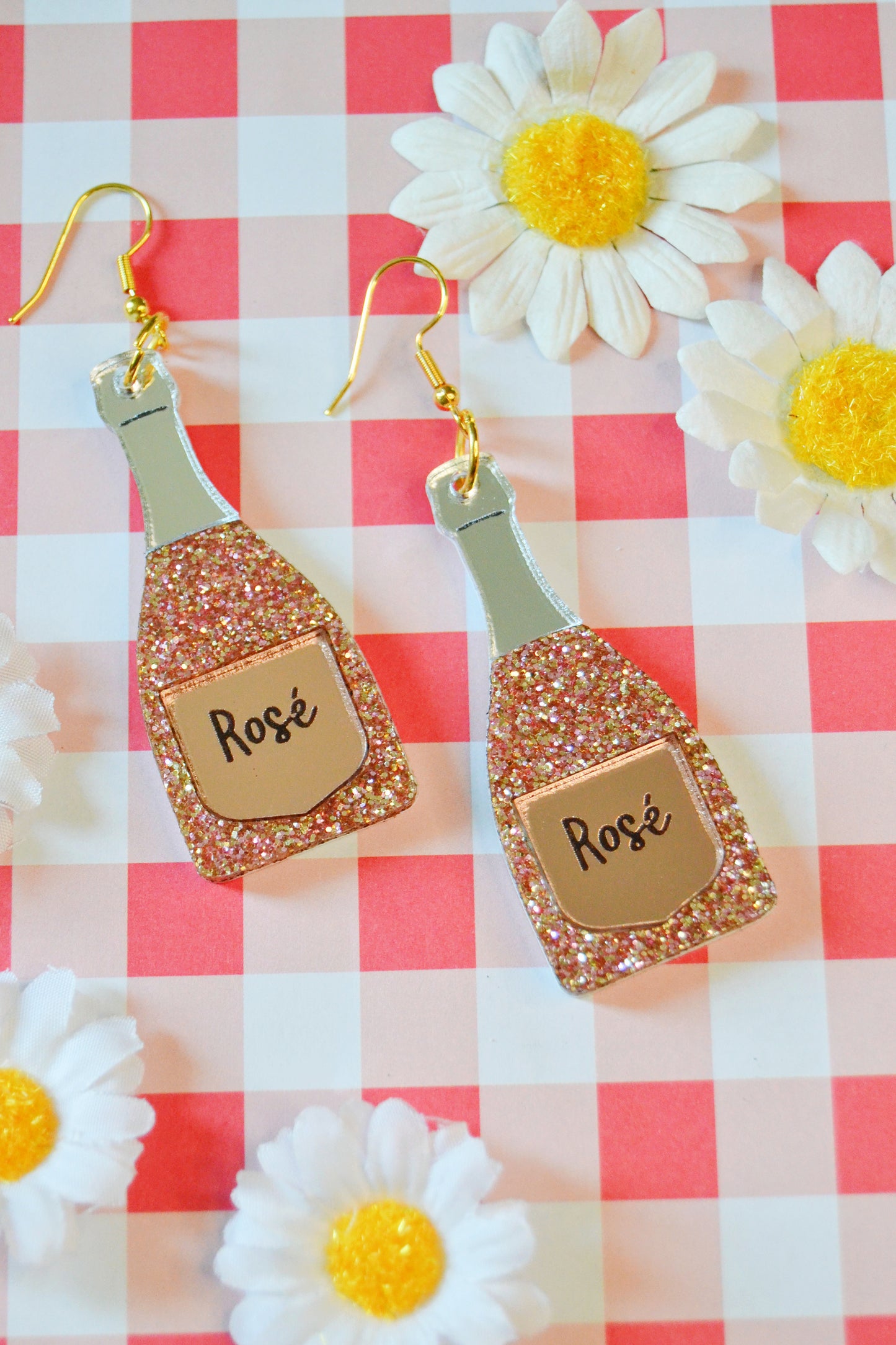 Rosé Earrings