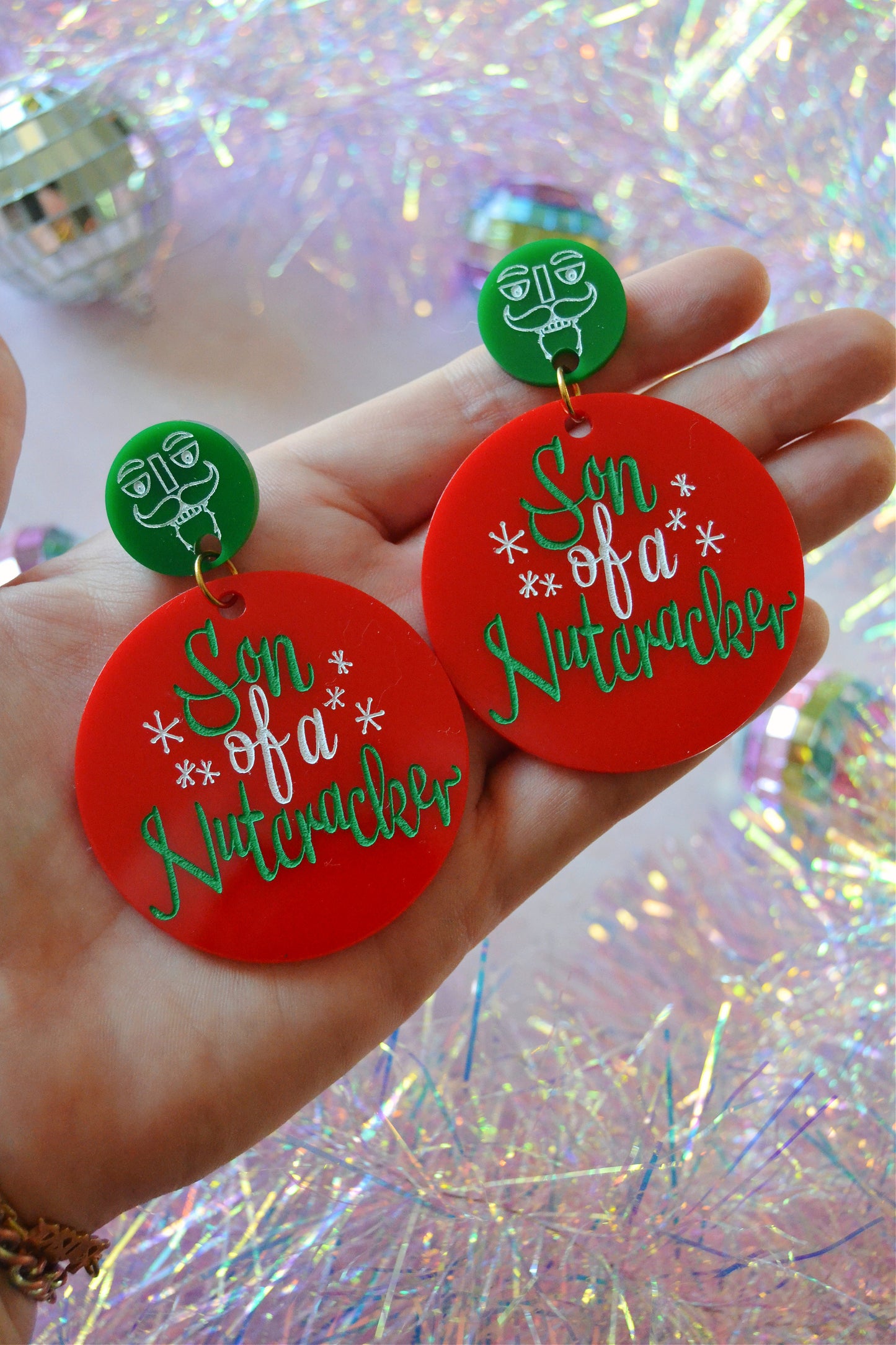 Son of a Nutcracker Earrings