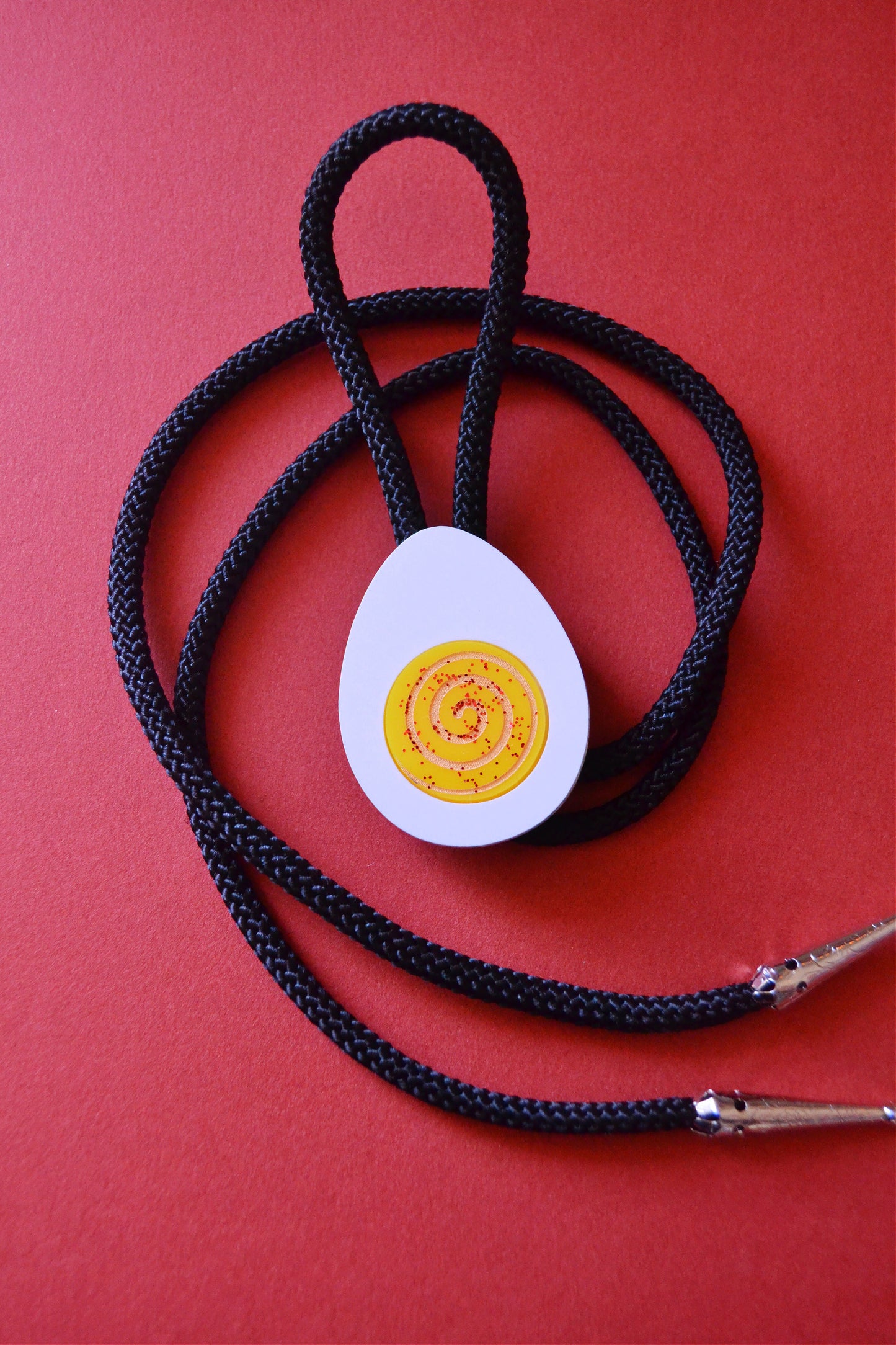 Deviled Egg Bolo Tie
