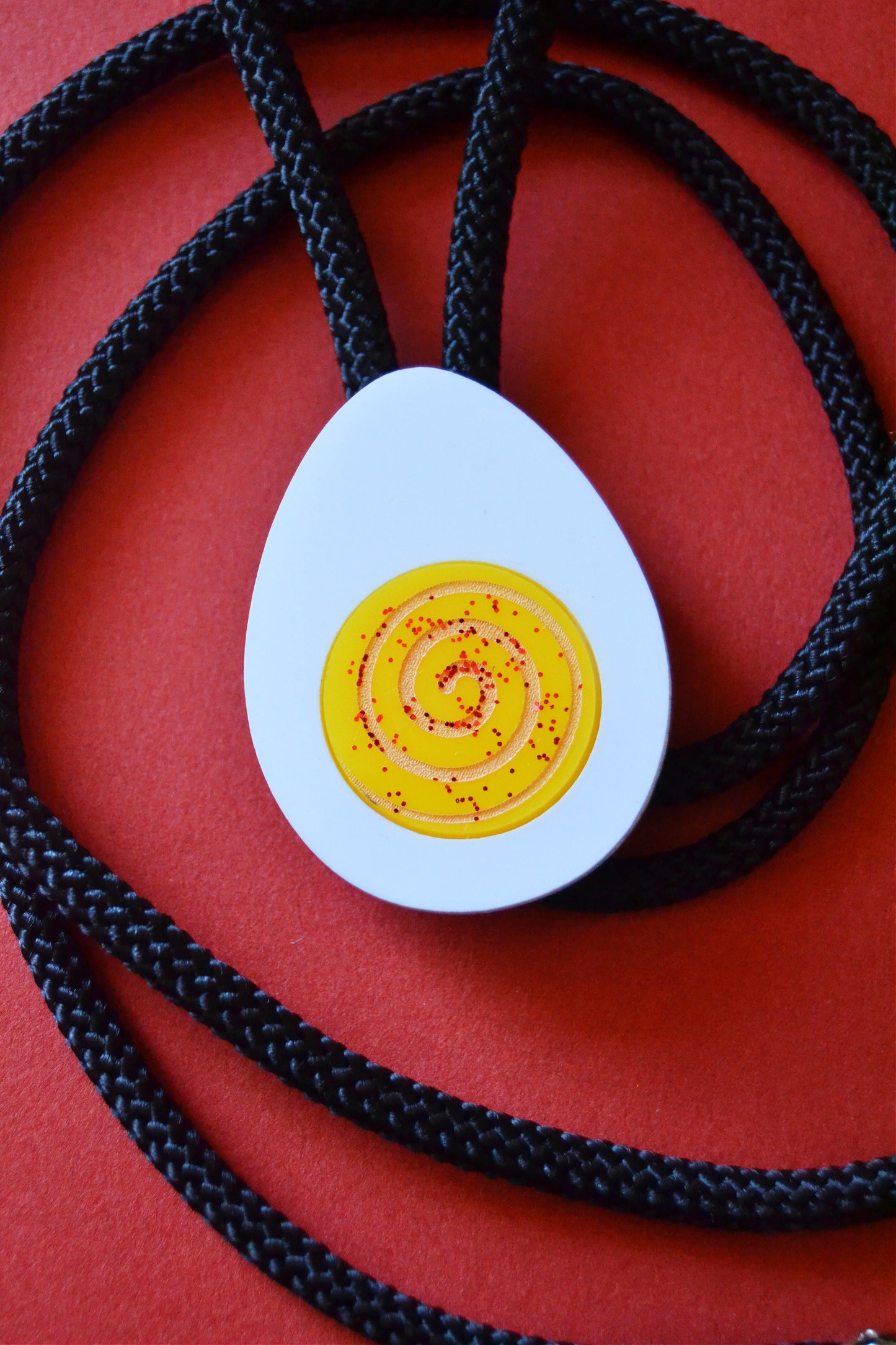 Deviled Egg Bolo Tie