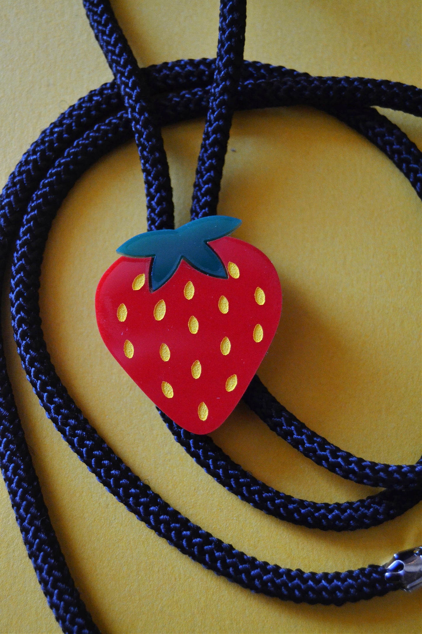 Strawberry Bolo Tie