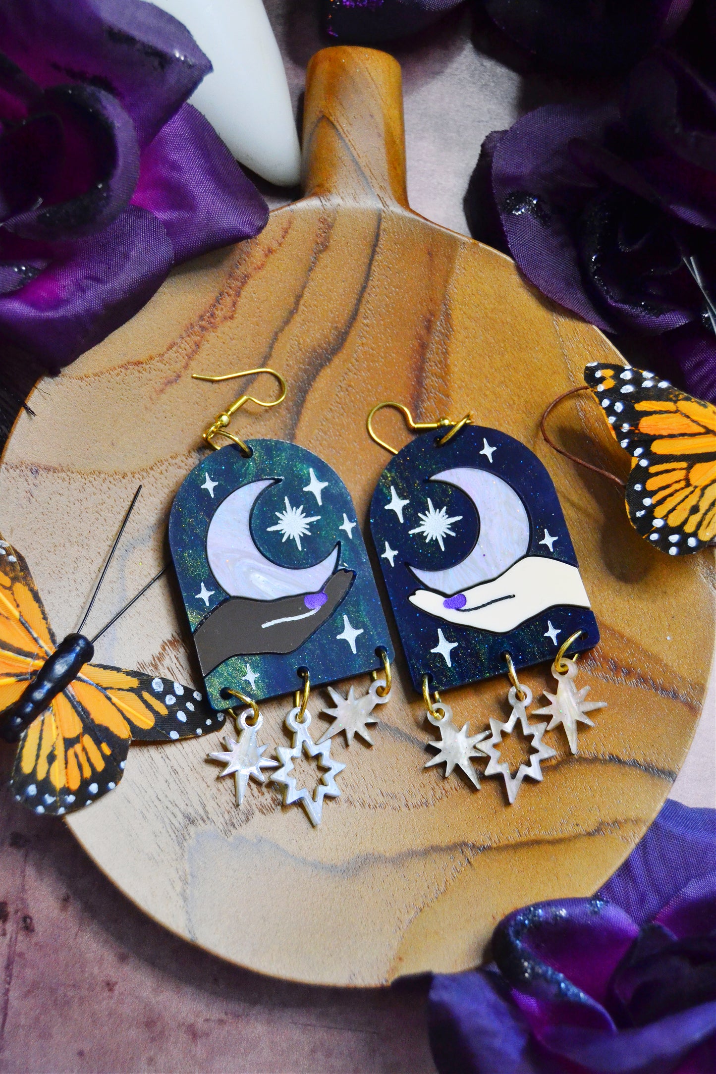 Mystical Moon Earrings