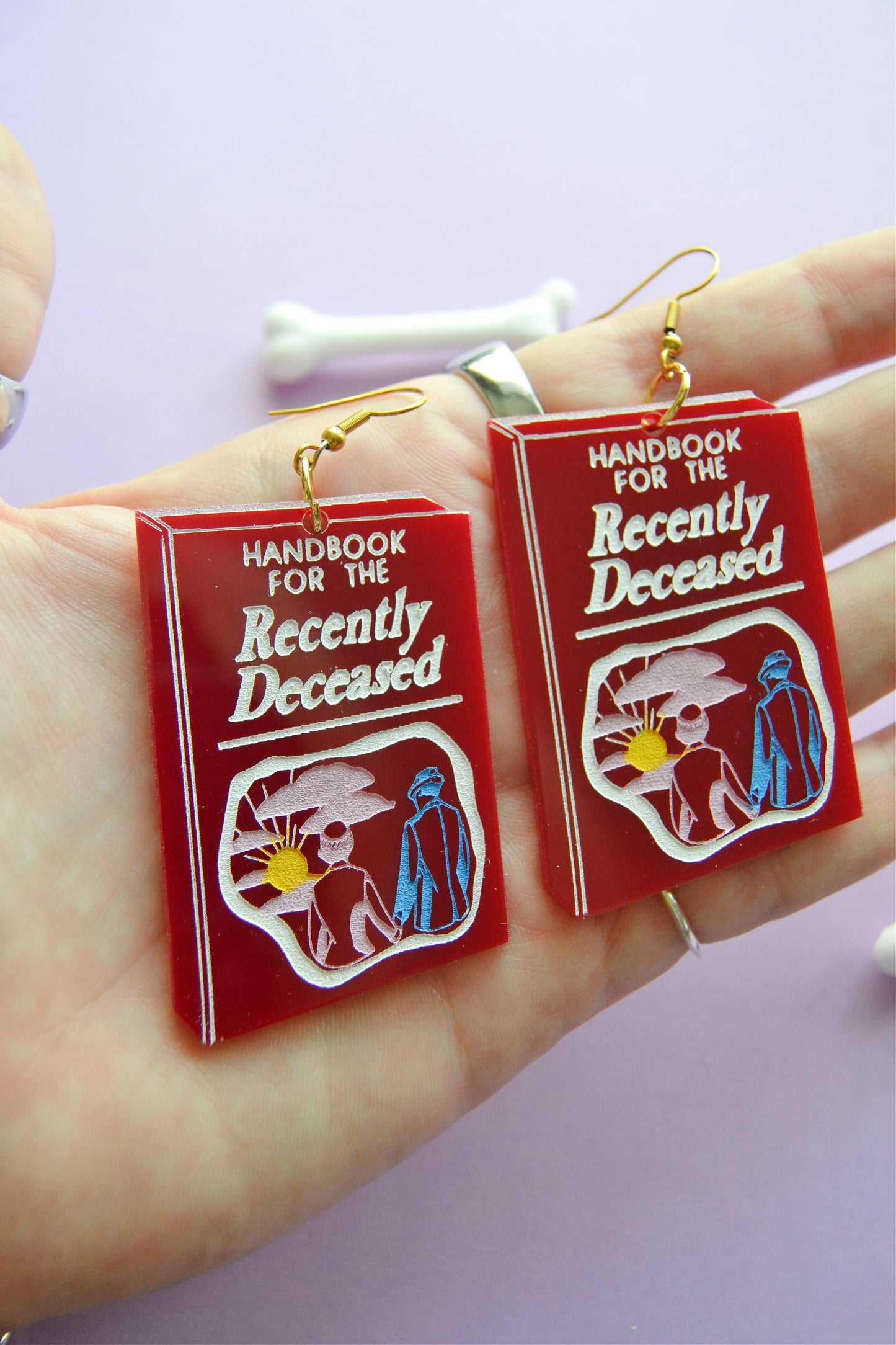 Recently Deceased Handbook Earrings