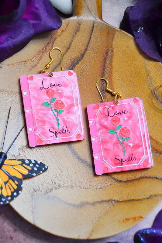 Love Spellbook Earrings