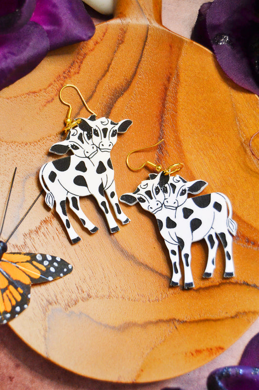 Two-Headed Calf Earrings
