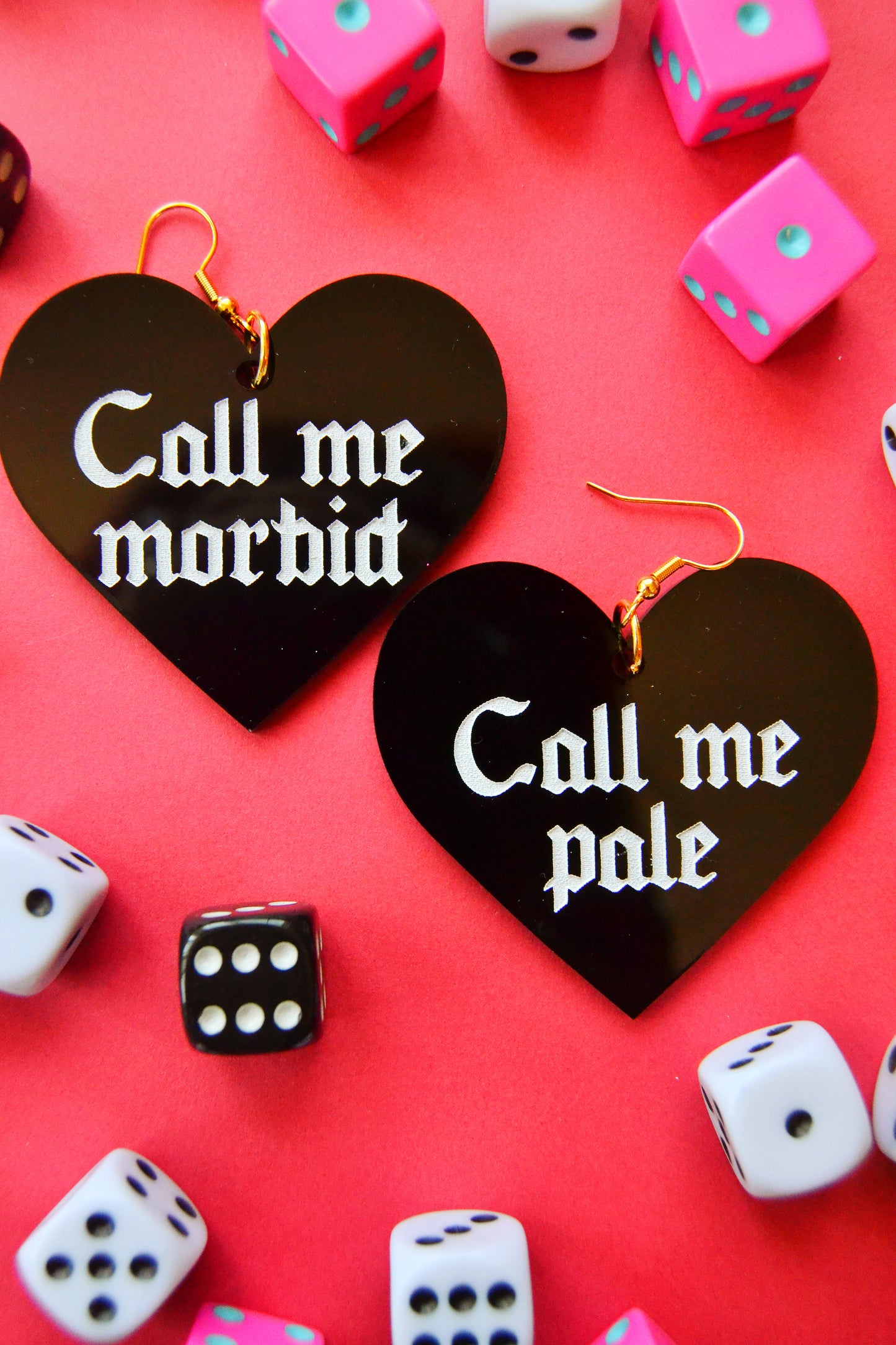 Morbid and Pale Earrings