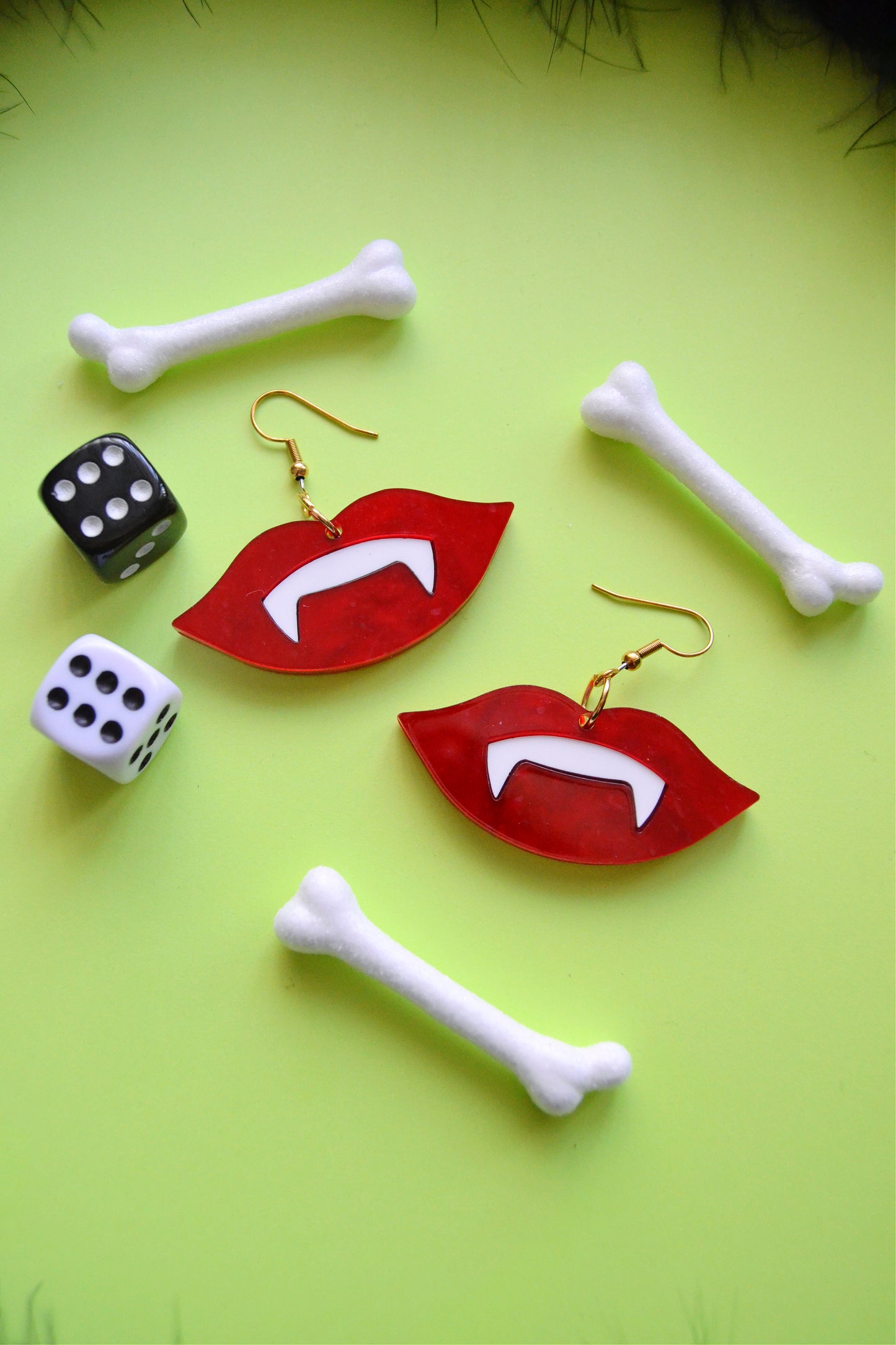 Vampire Kiss Earrings