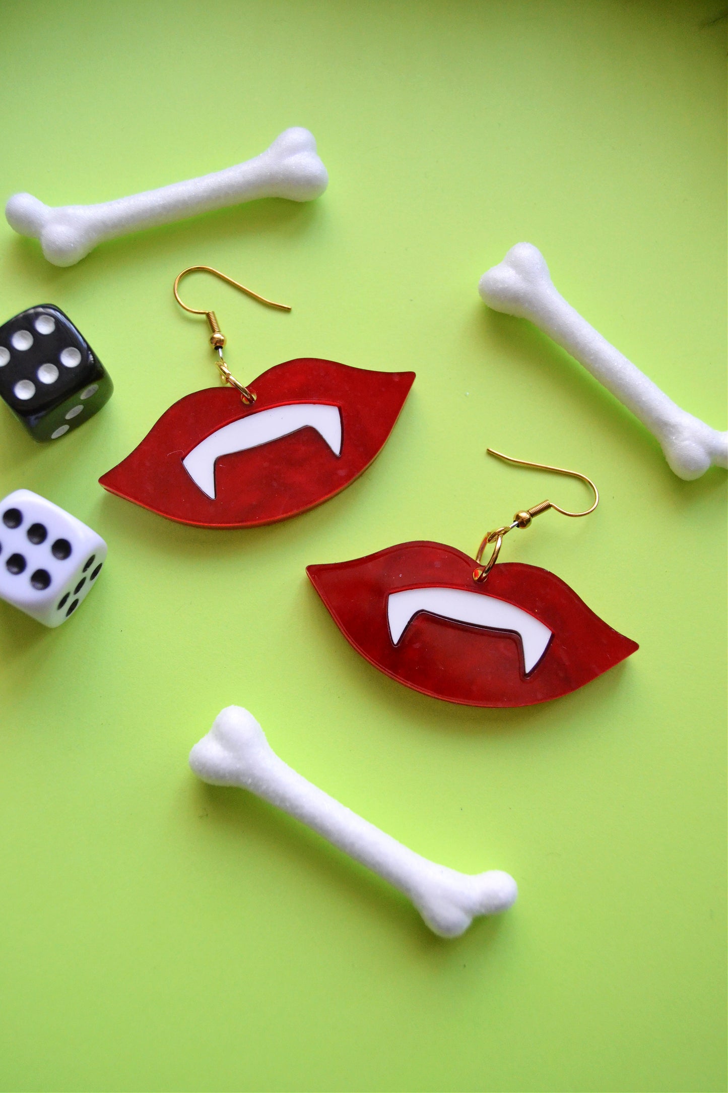 Vampire Kiss Earrings
