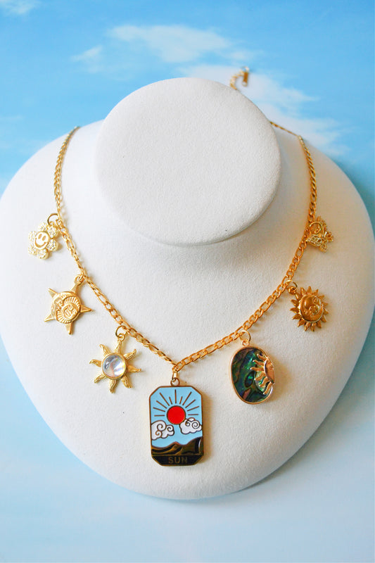 The Tarot Sun Necklace