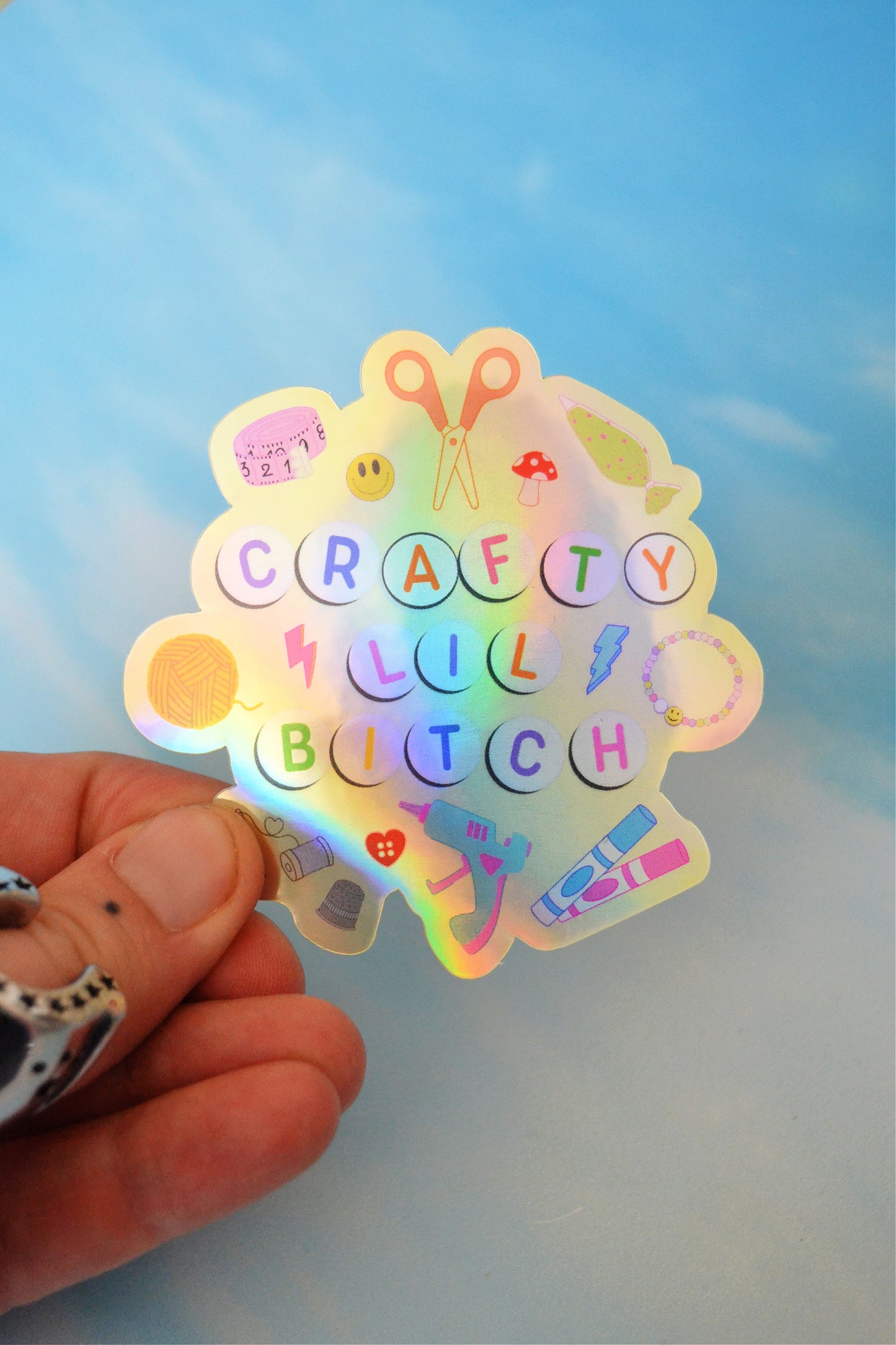 Crafty Lil Bitch Sticker