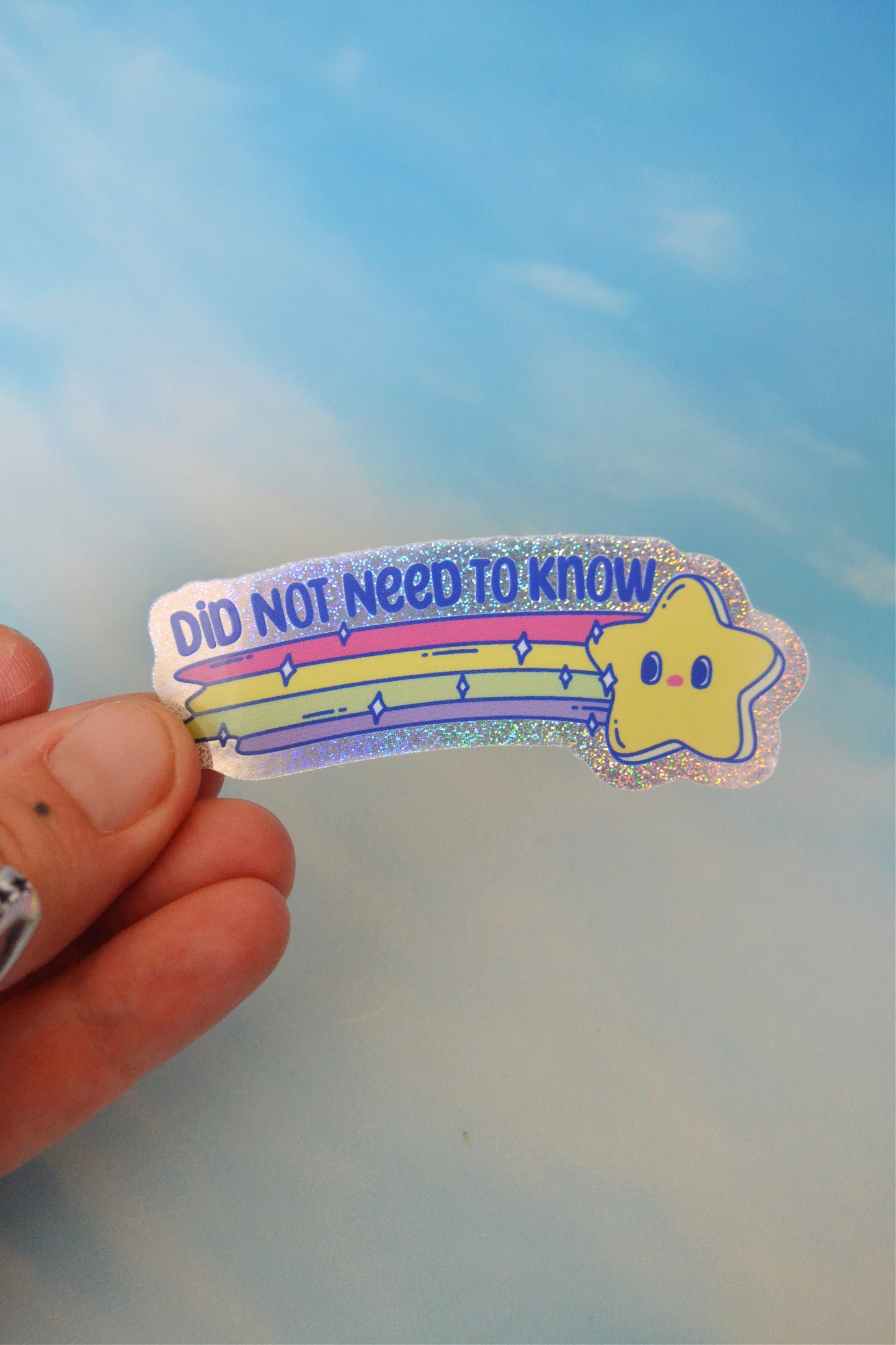 Did Not Need To Know Sticker