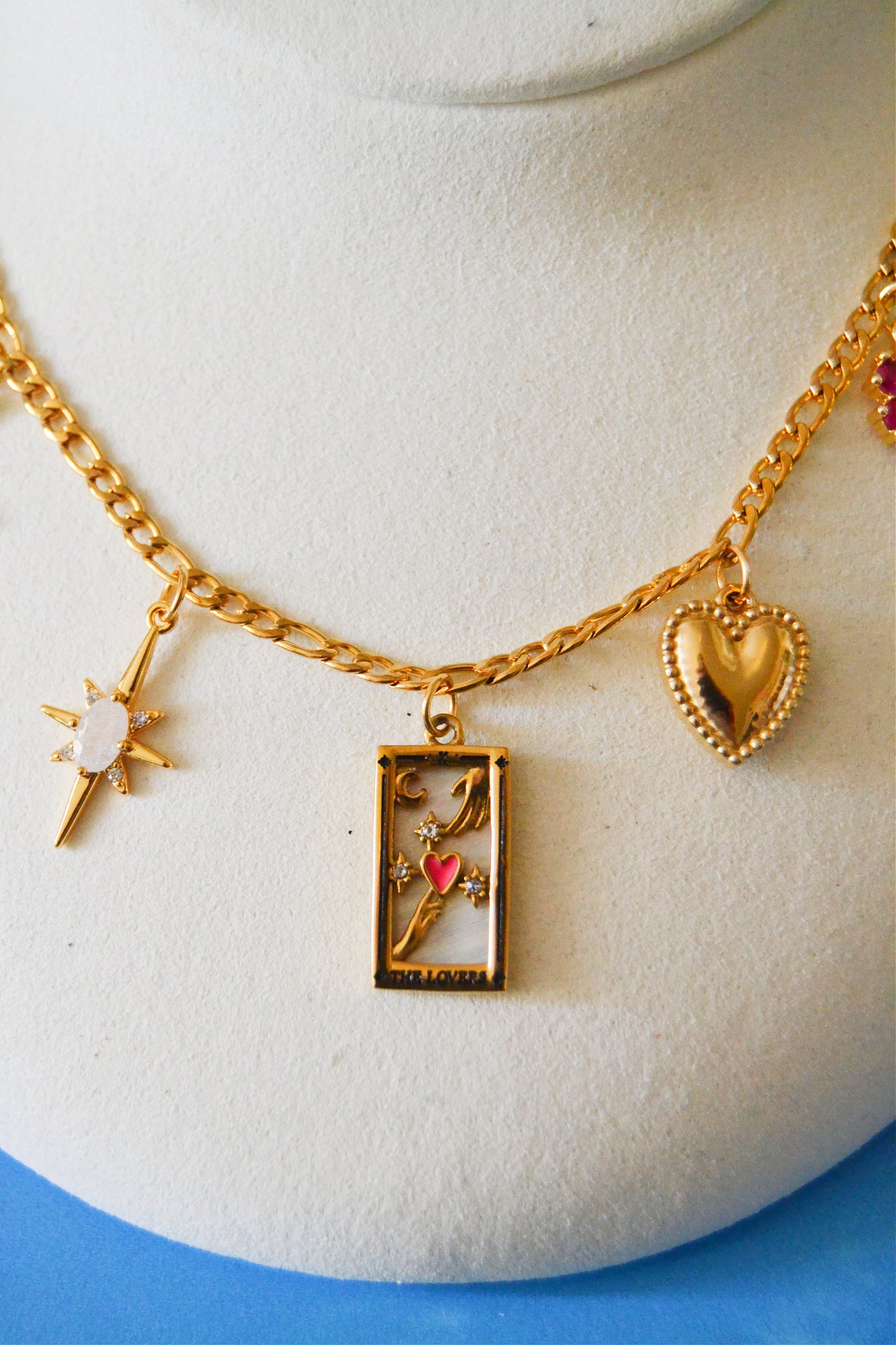 The Lovers Tarot Necklace