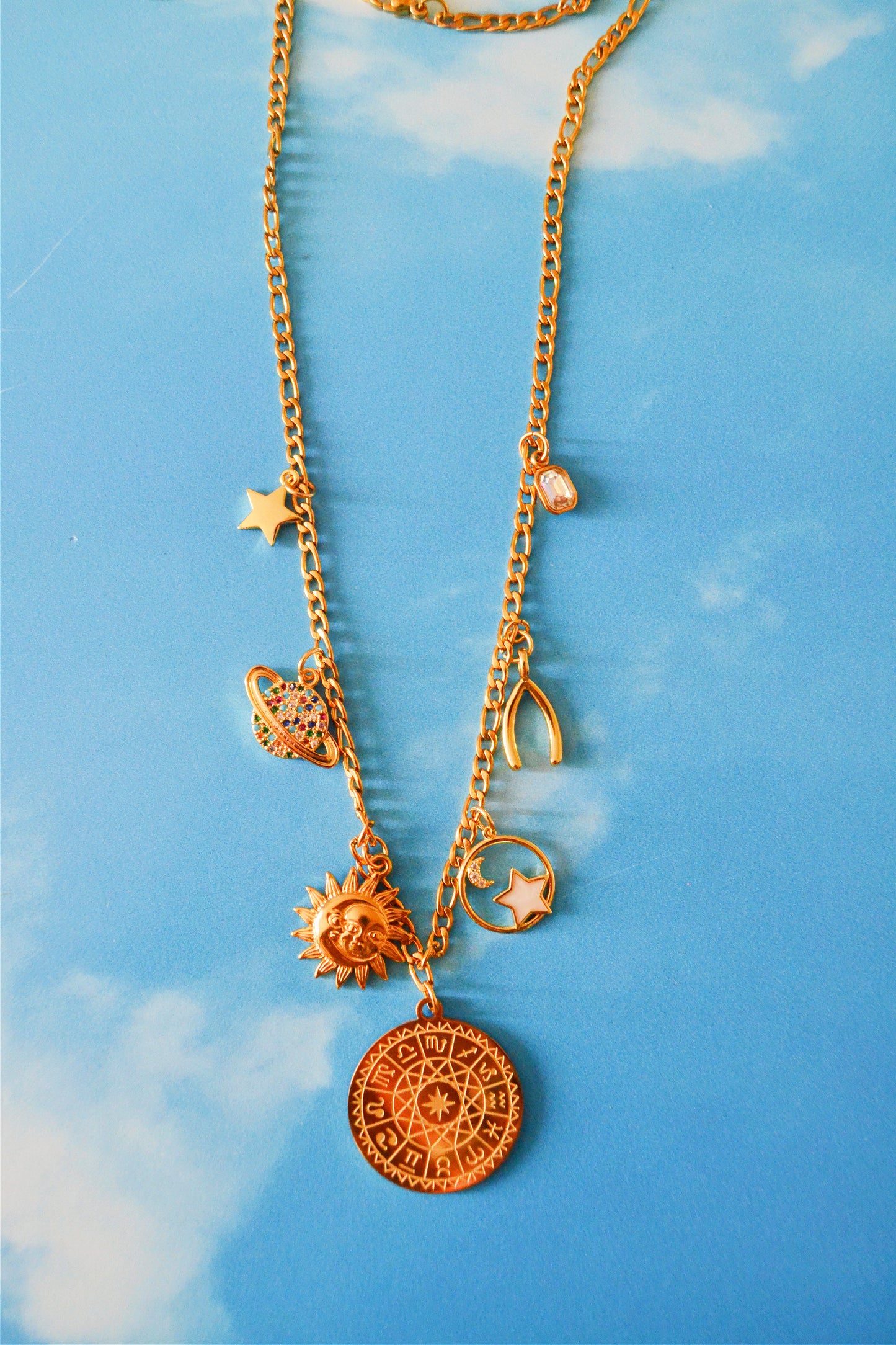 The Zodiacal Wheel Necklace