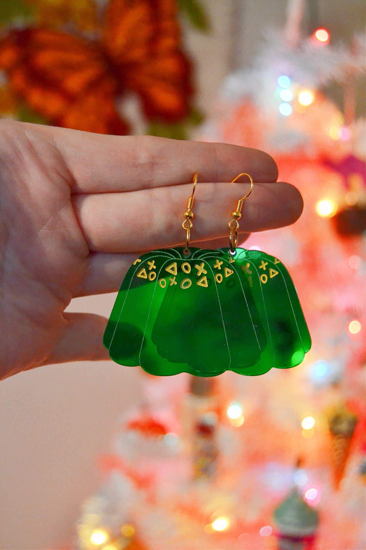 Aunt Bethany's Jello Mold Earrings