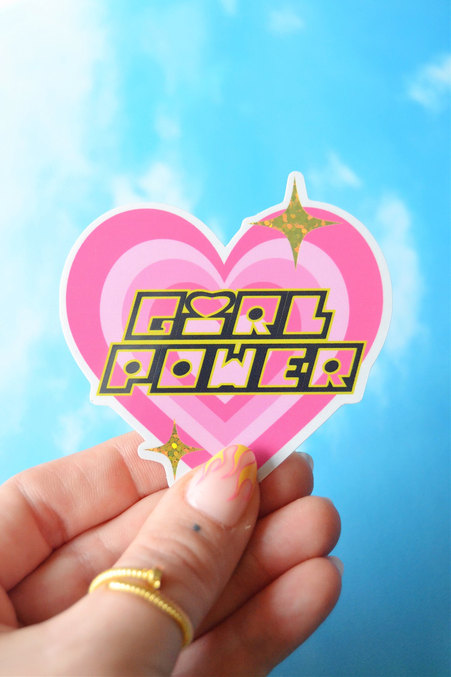 Girl Power Sticker