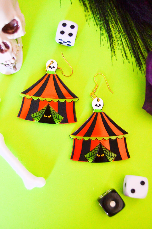Spooky Circus Earrings