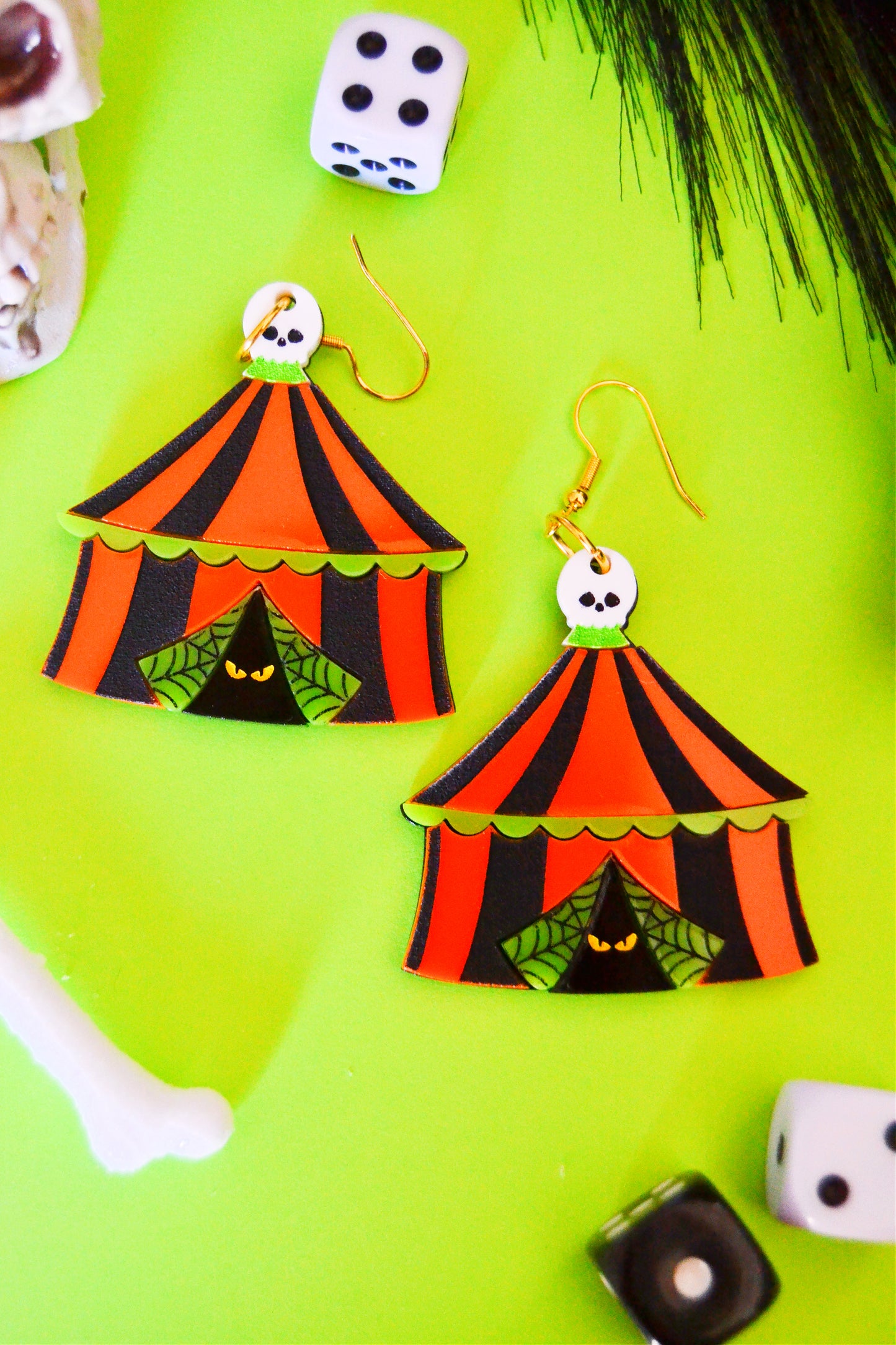 Spooky Circus Earrings