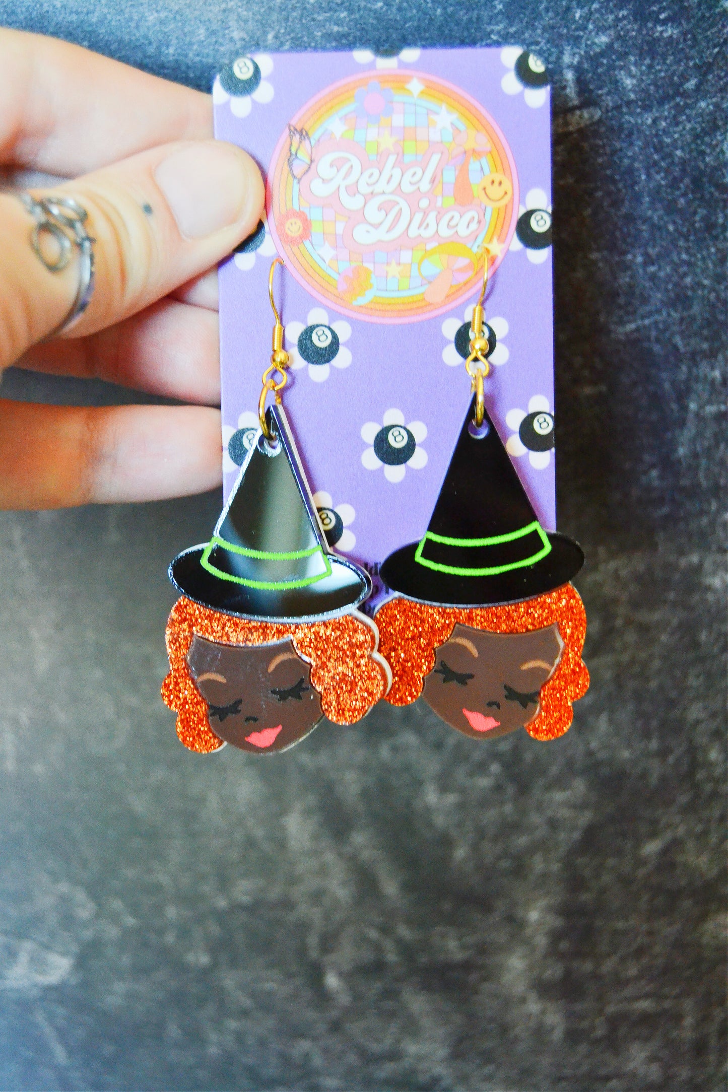 Retro Witch Earrings