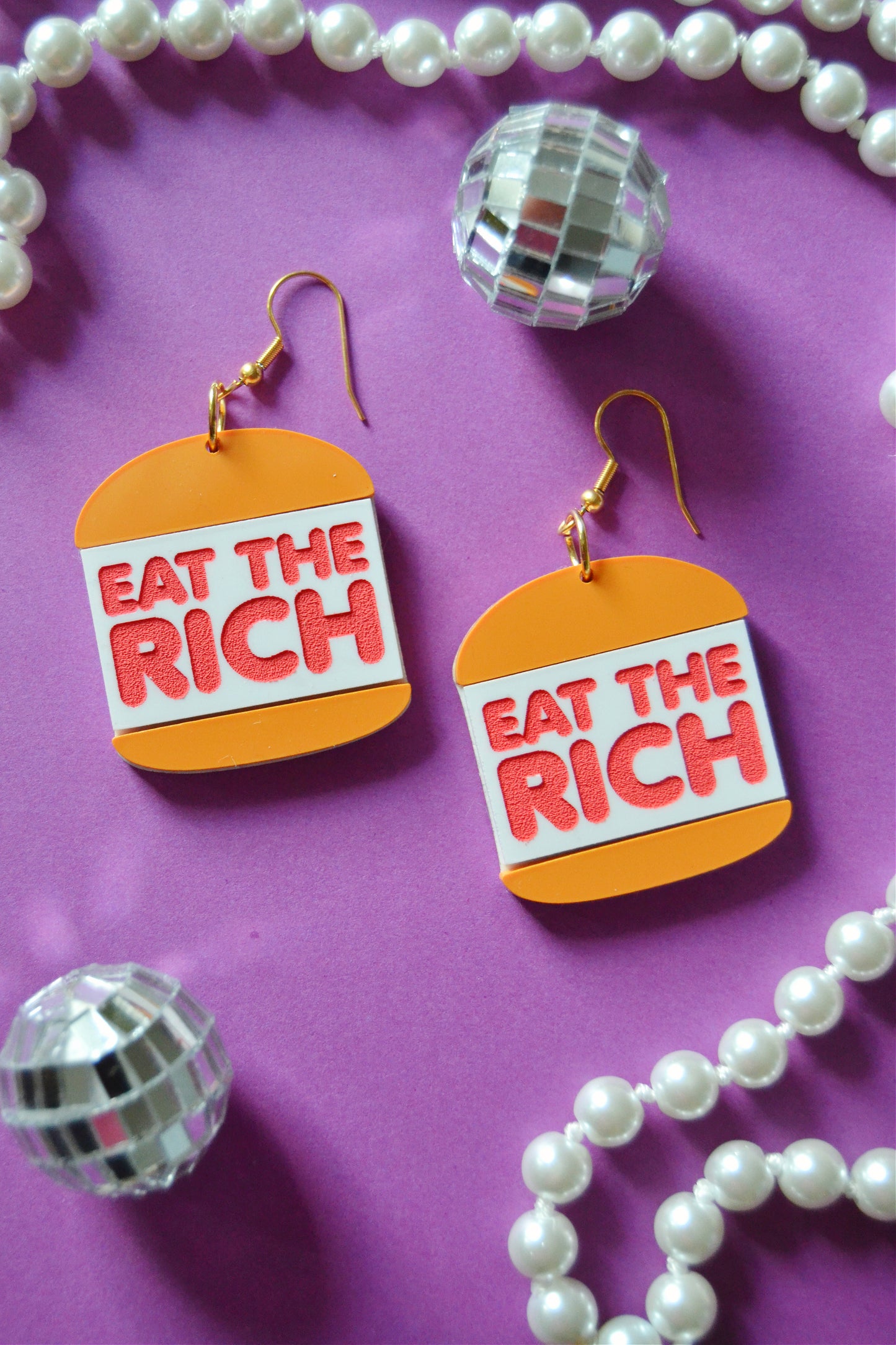 Eat the Rich Earrings