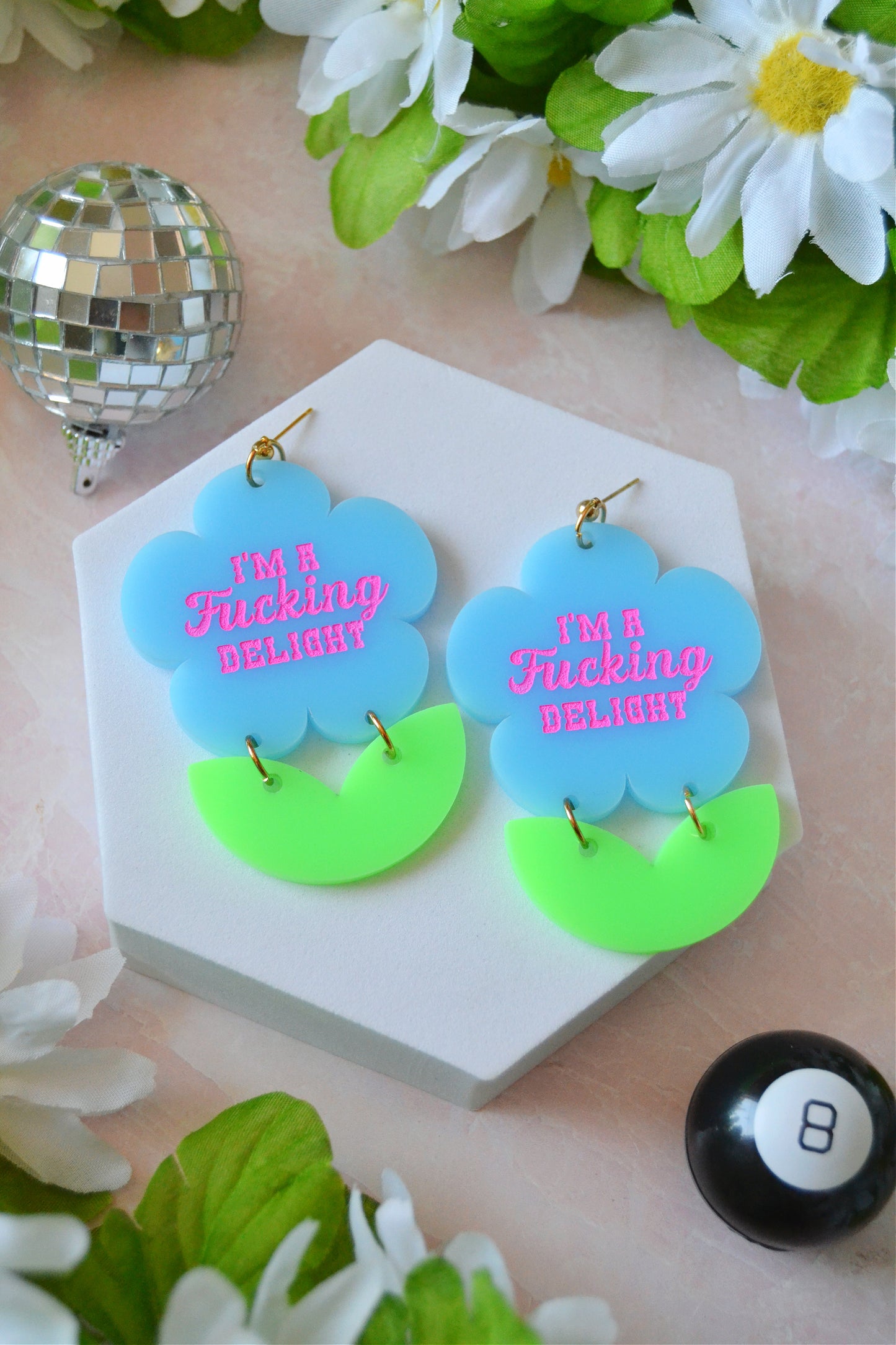 I'm A F*cking Delight Earrings