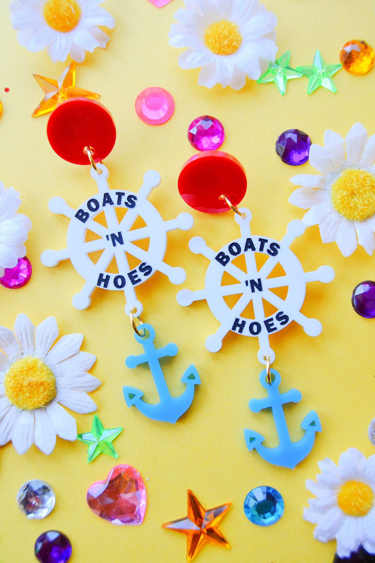 Boats n Hoes Earrings