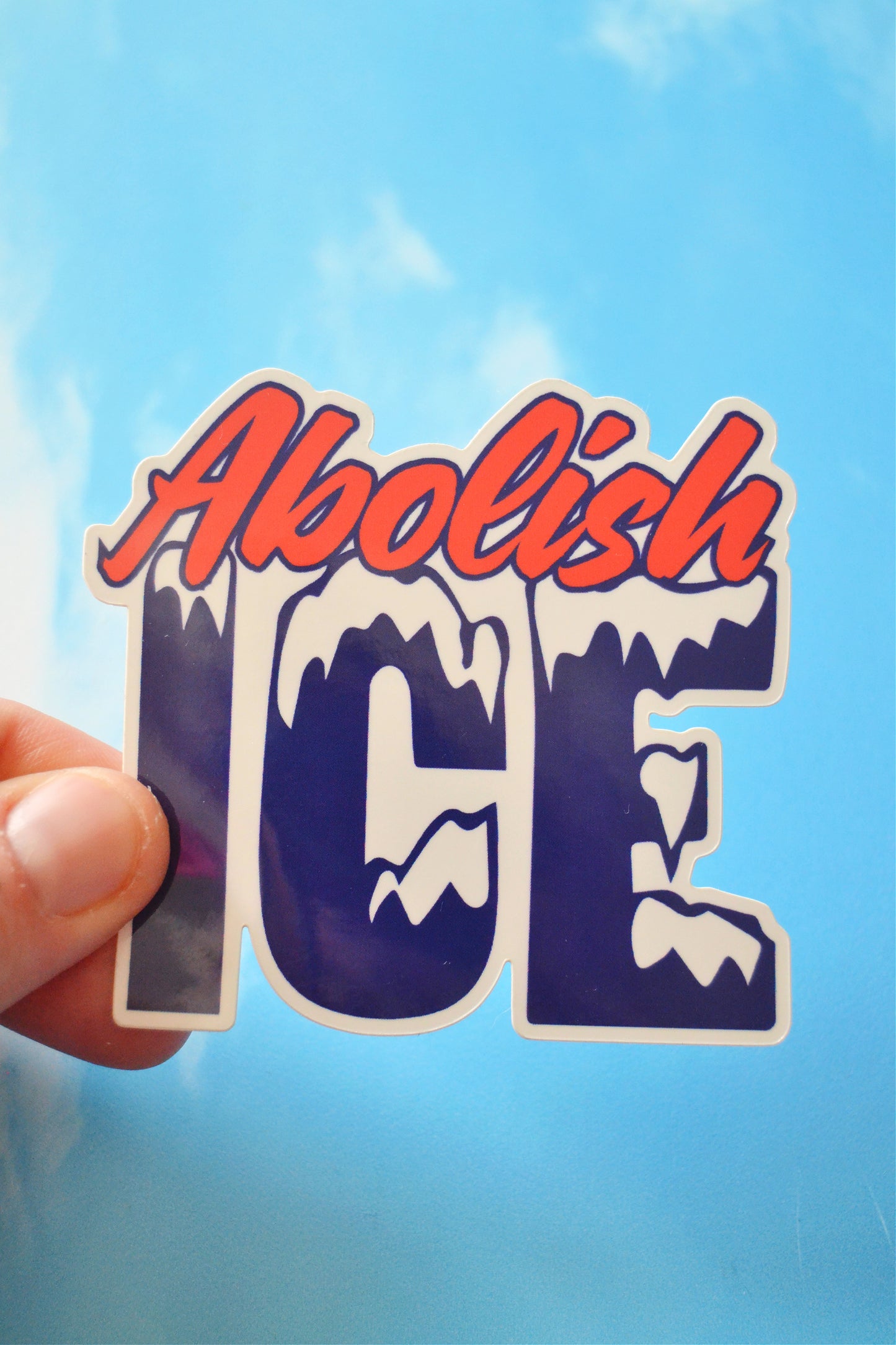 Abolish ICE Vinyl Sticker