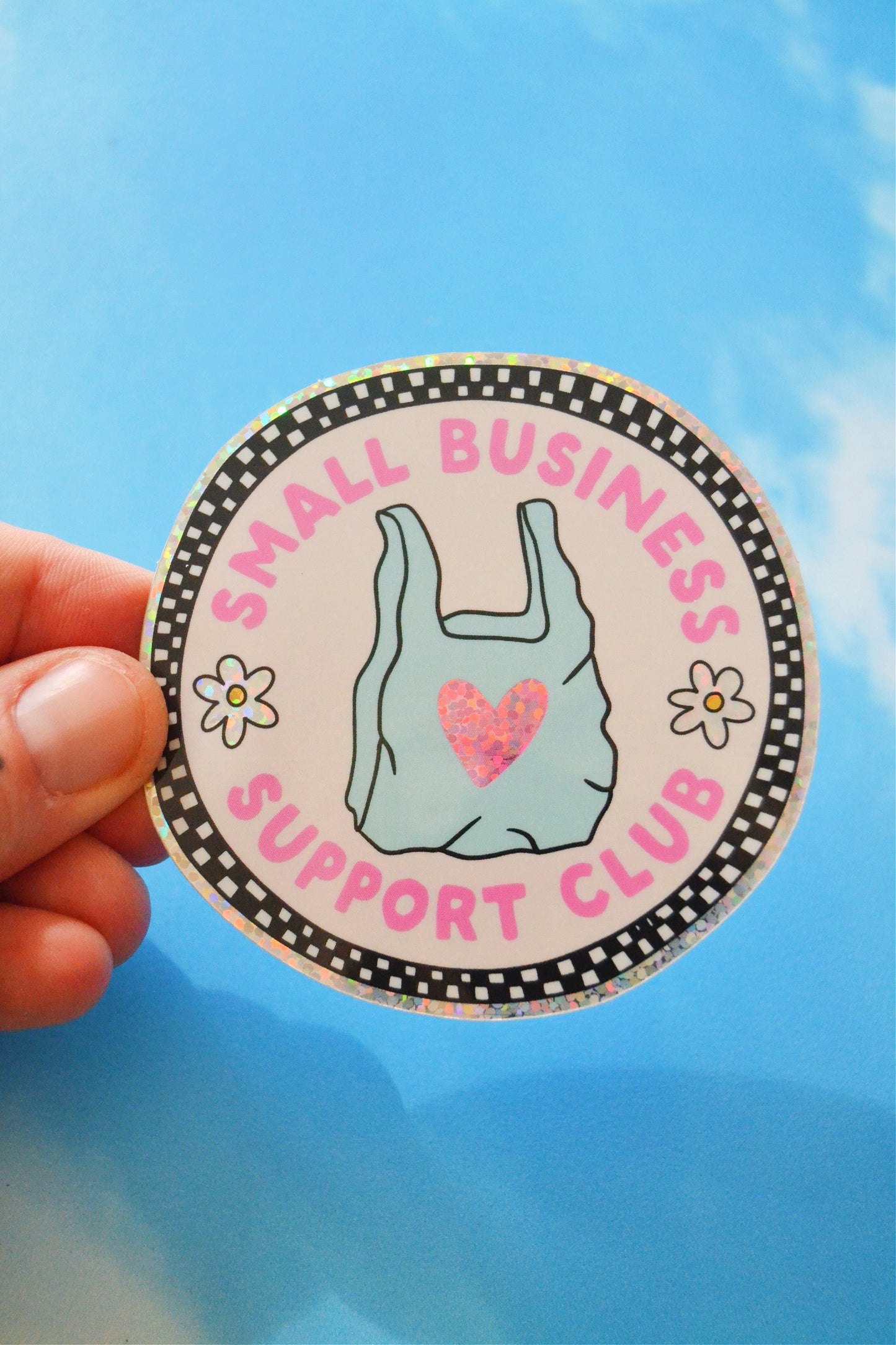 Small Business Supporter Vinyl Sticker