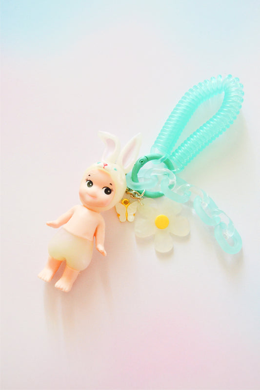 Rabbit Angel Bag Charm