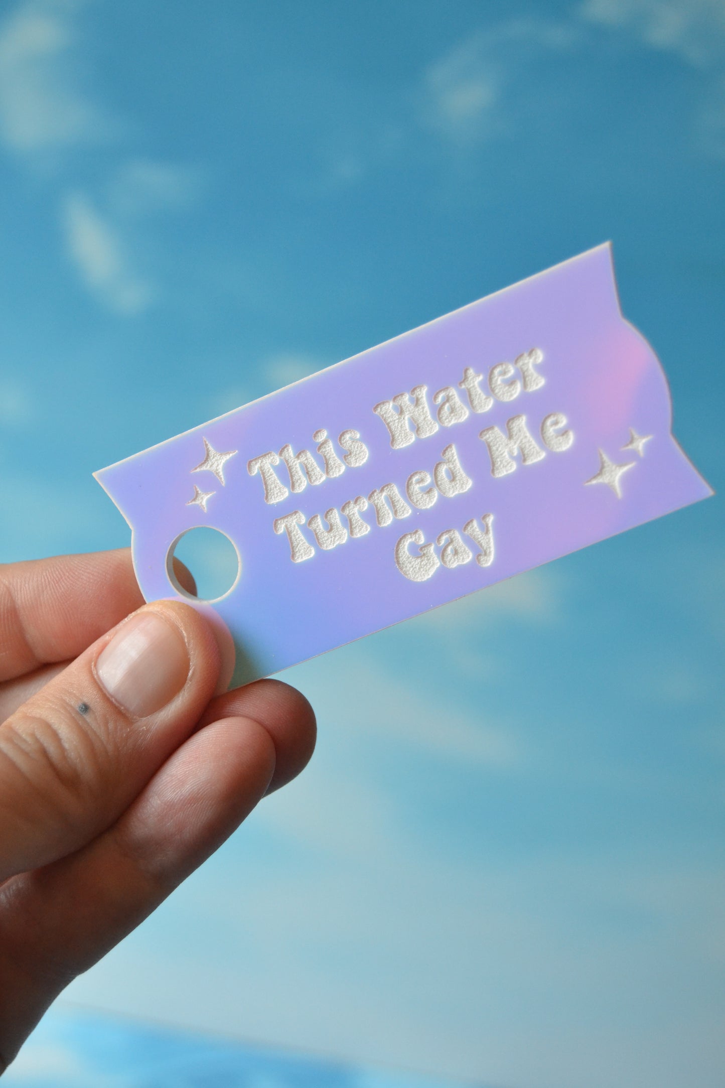 This Water Turned Me Gay Tumbler Topper