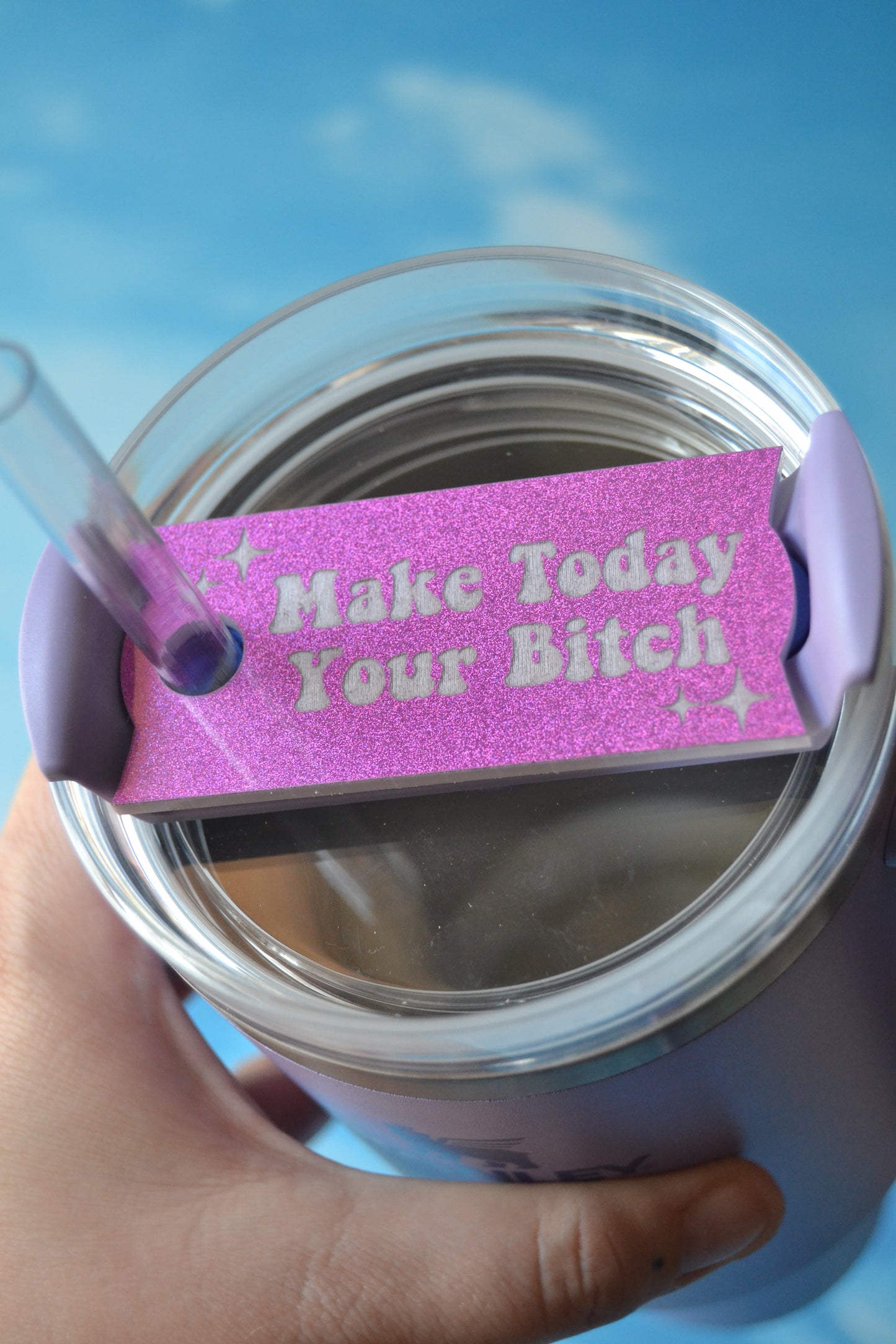 Make Today Your Bitch Tumbler Topper