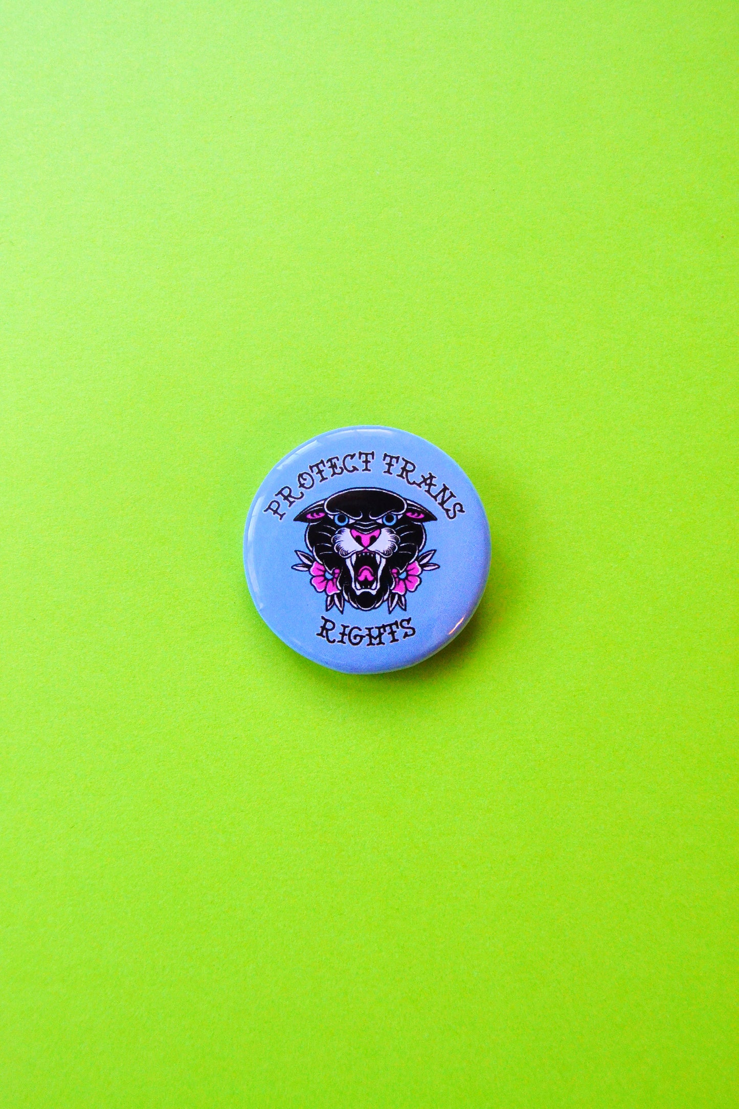 Protect Trans Rights Button