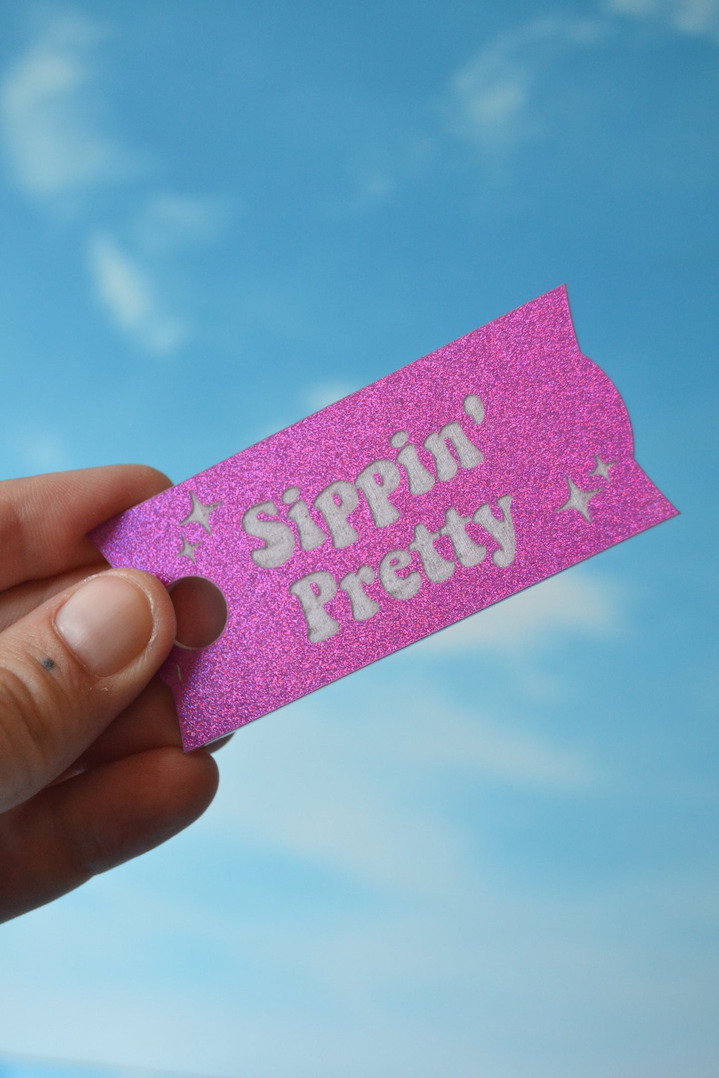 Sippin' Pretty Tumbler Topper