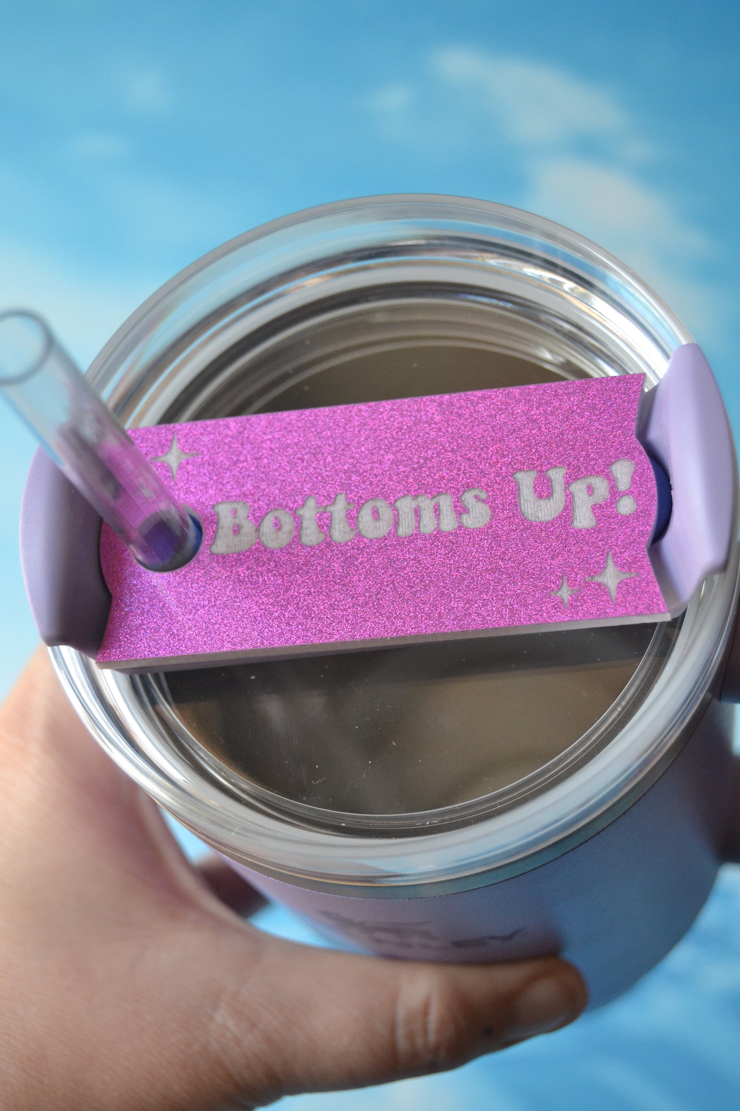 Bottoms Up Tumbler Topper
