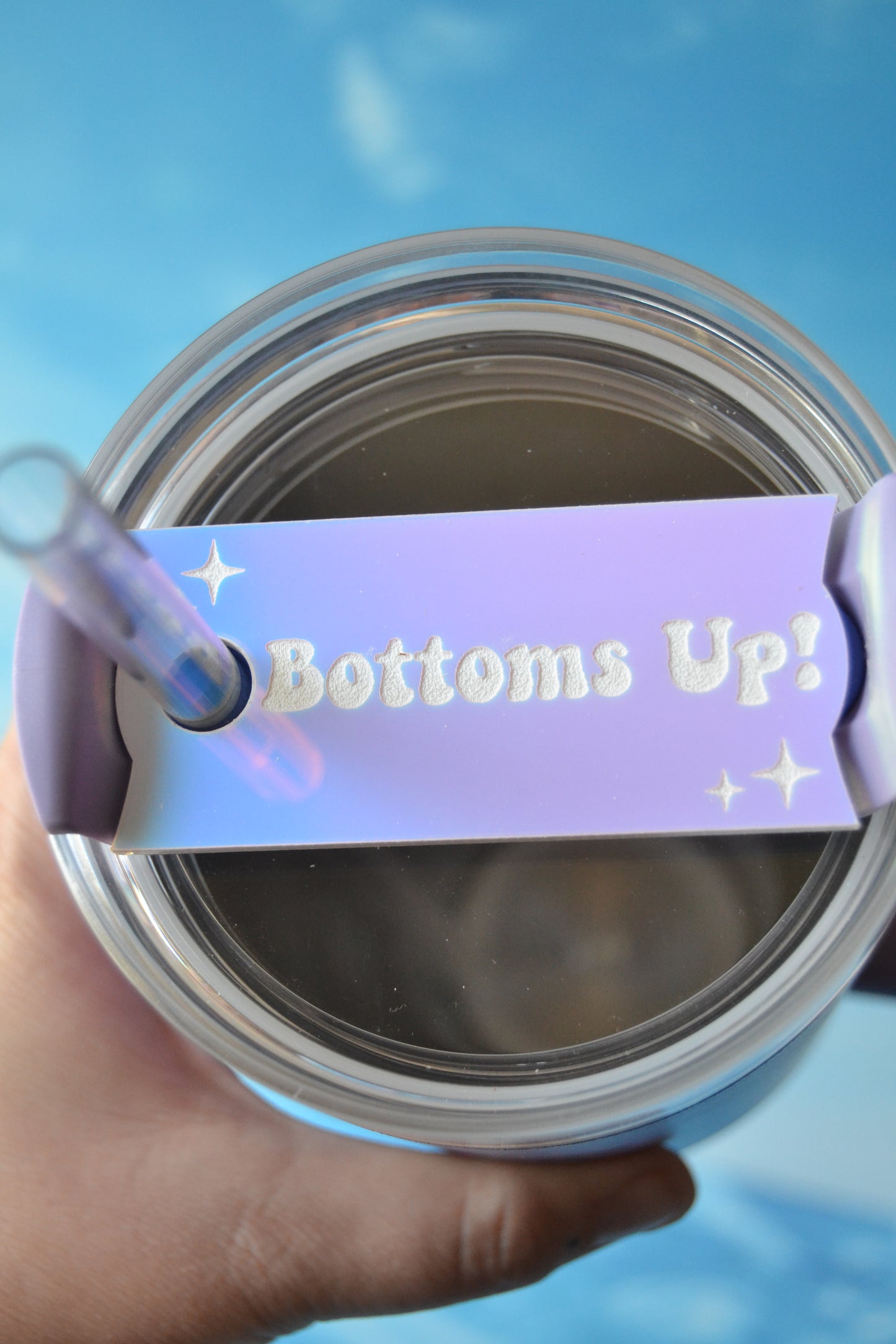 Bottoms Up Tumbler Topper