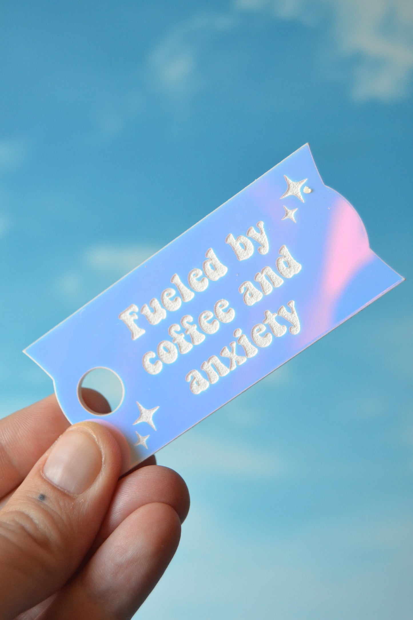 Fueled by Coffee and Anxiety Tumbler Topper