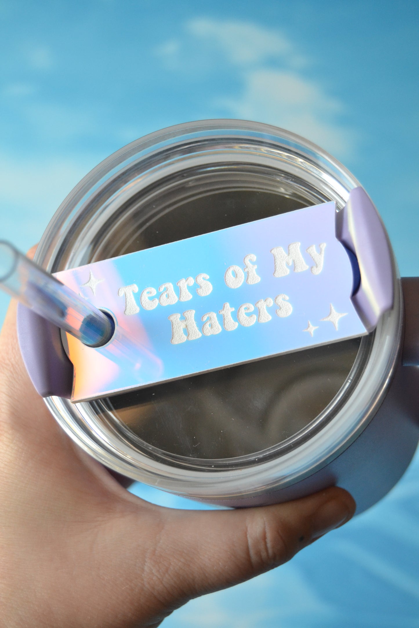 Tears of My Haters Tumbler Topper