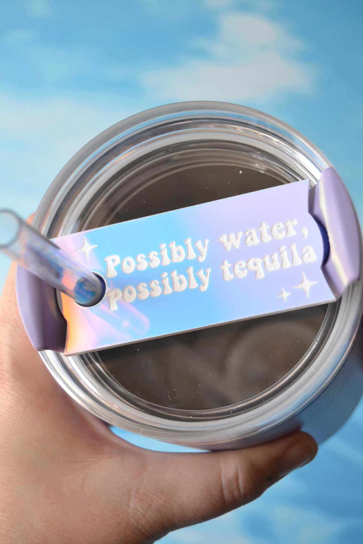 Possibly Water, Possibly Booze Tumbler Topper (MORE OPTIONS!)