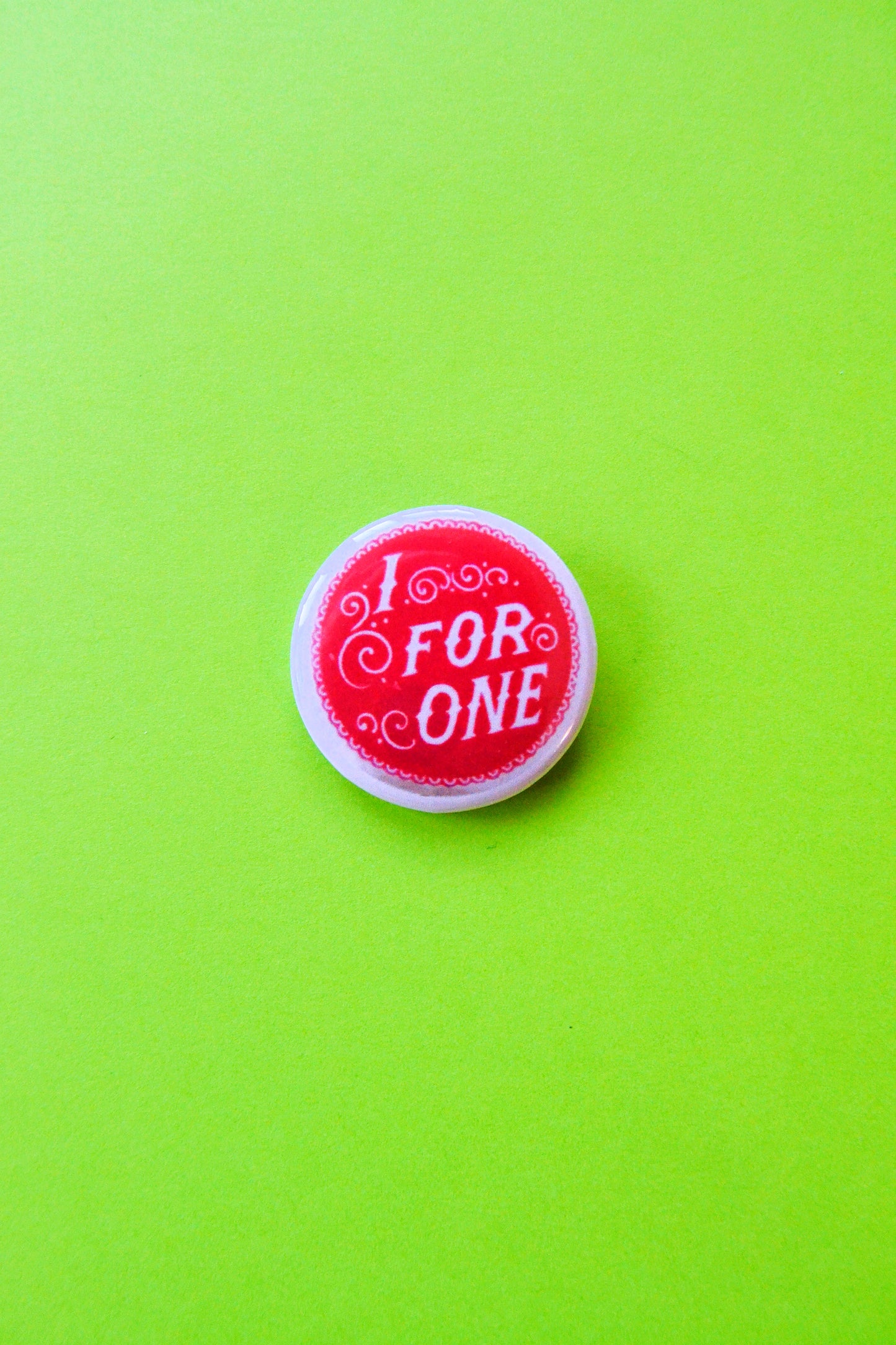 I For One Reproduction Button