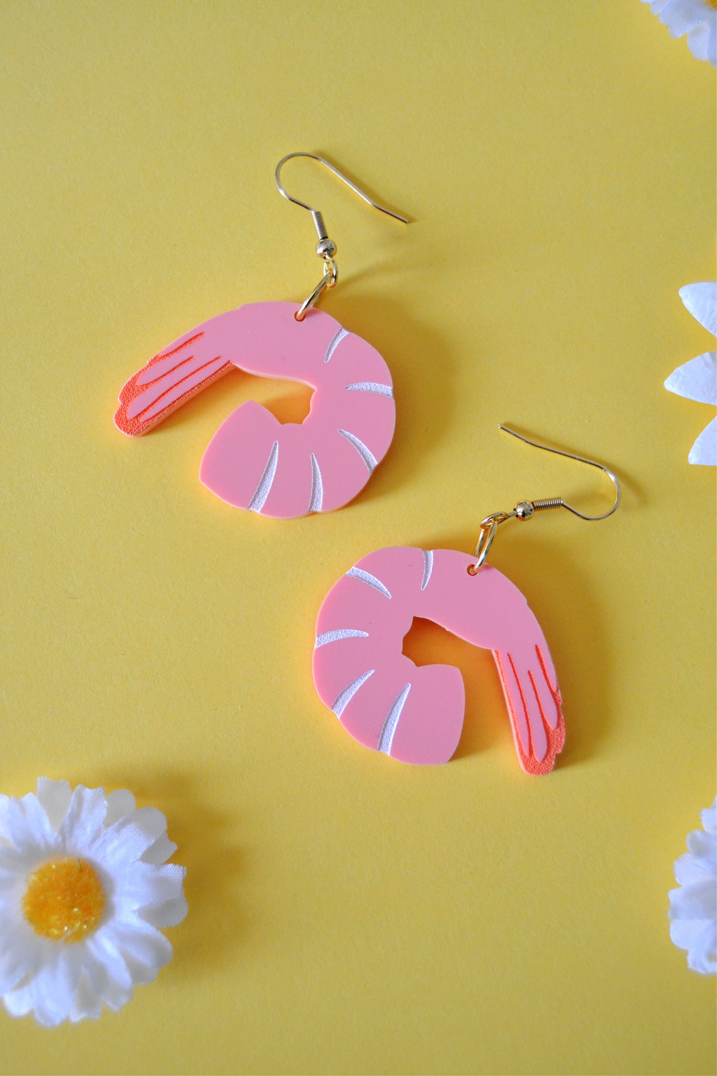 Shrimp Earrings