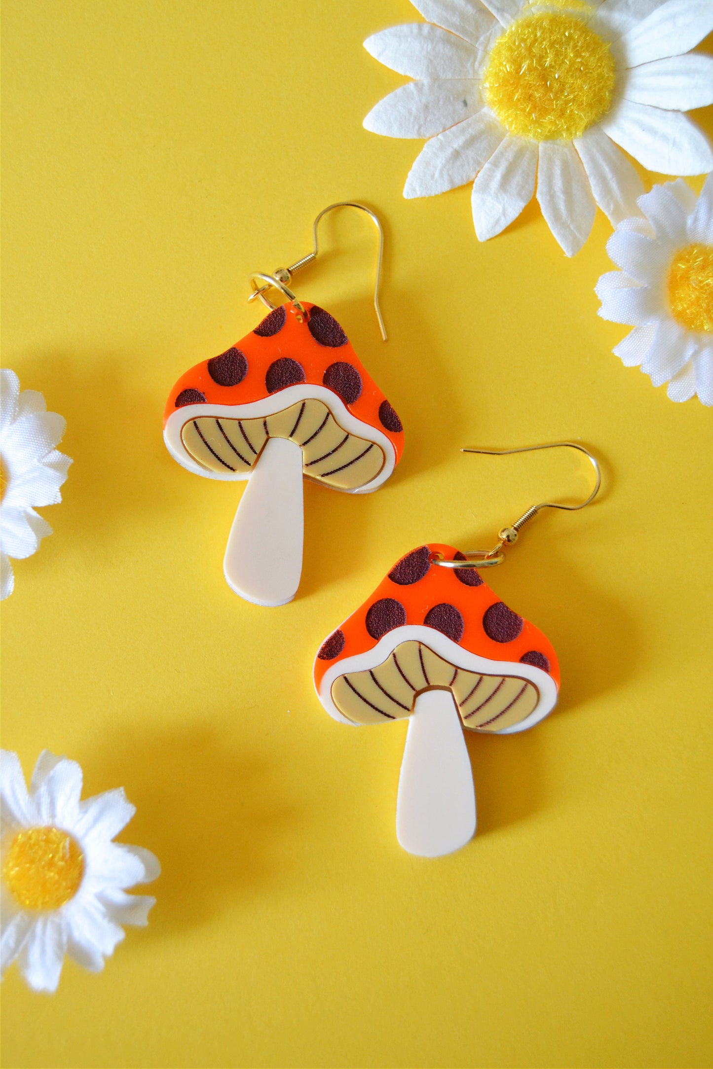Merry Mushroom Earrings