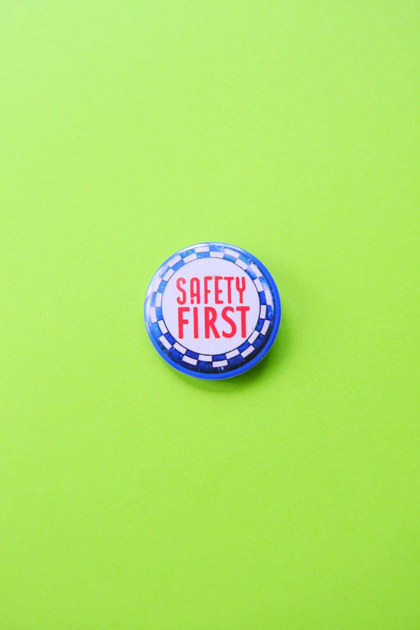 Safety First Reproduction Button