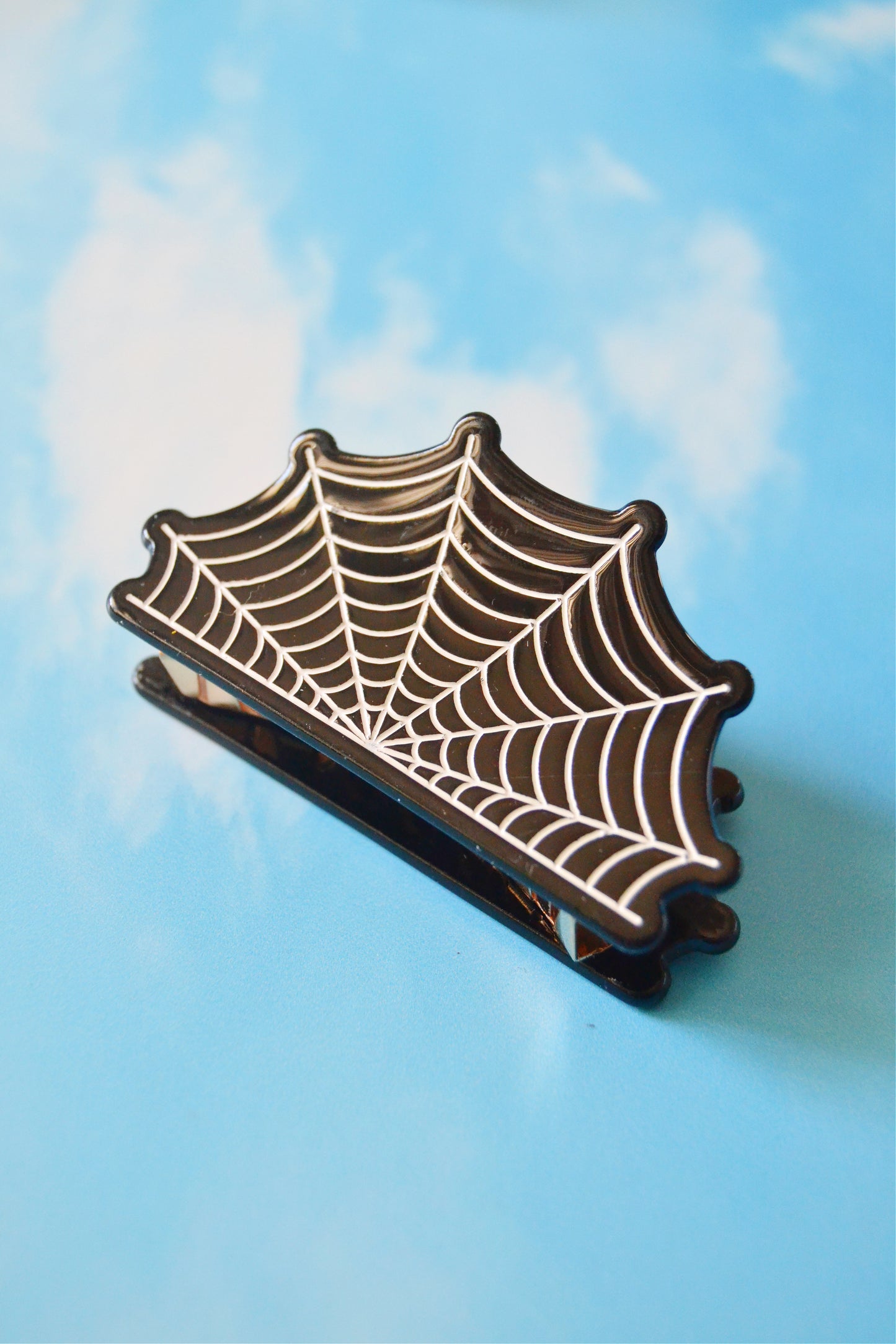 Spiderweb Hair Clip