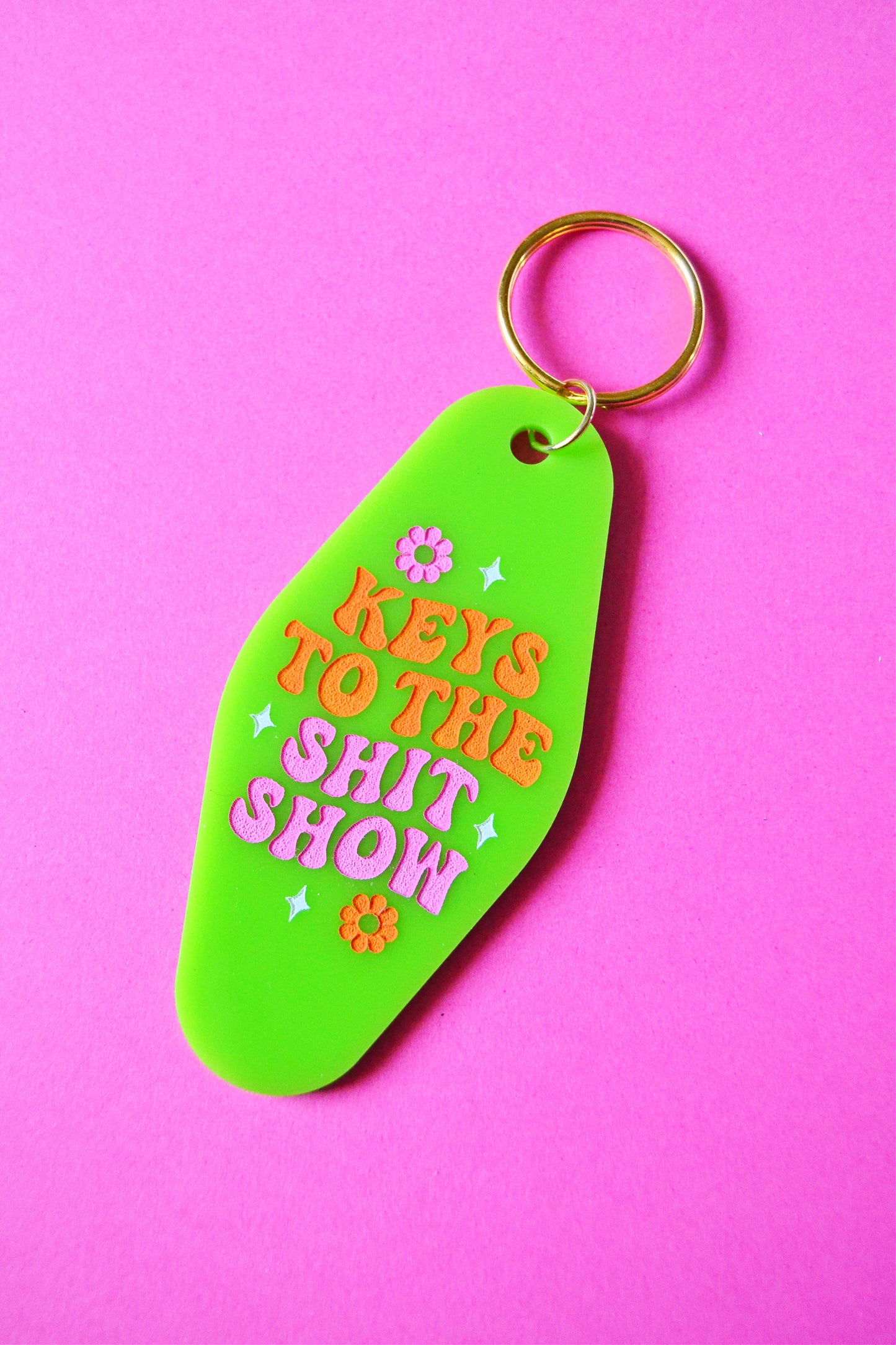 Keys to the Shit Show Keychain