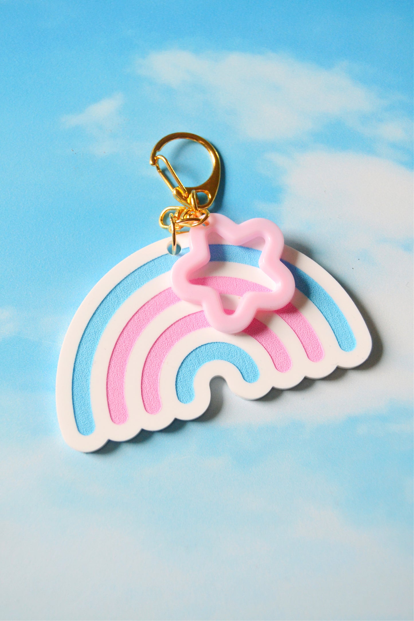 Pride Rainbow Bag Charm