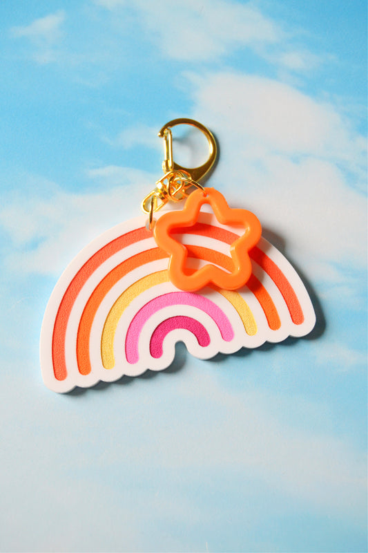 Pride Rainbow Bag Charm