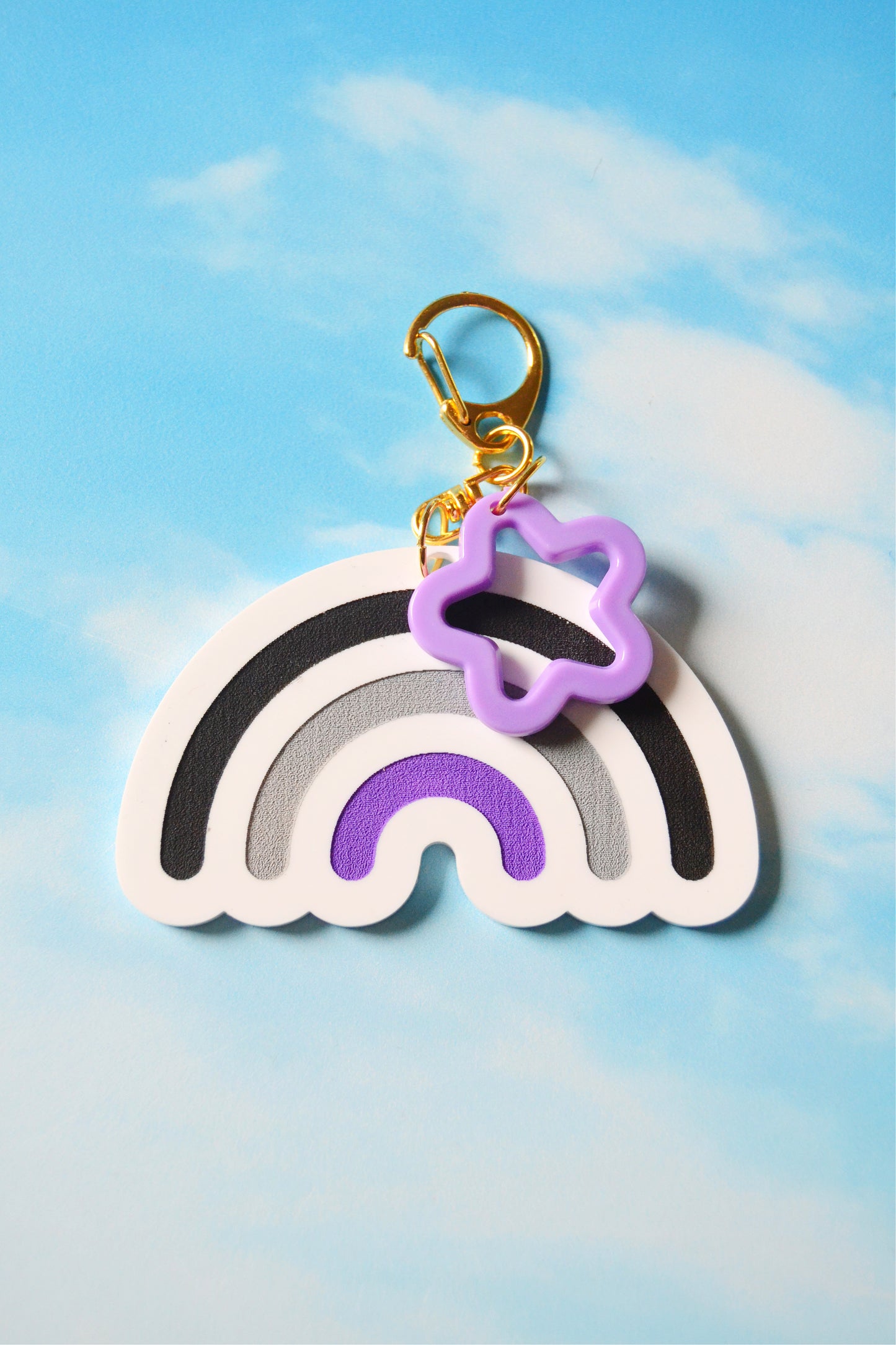 Pride Rainbow Bag Charm