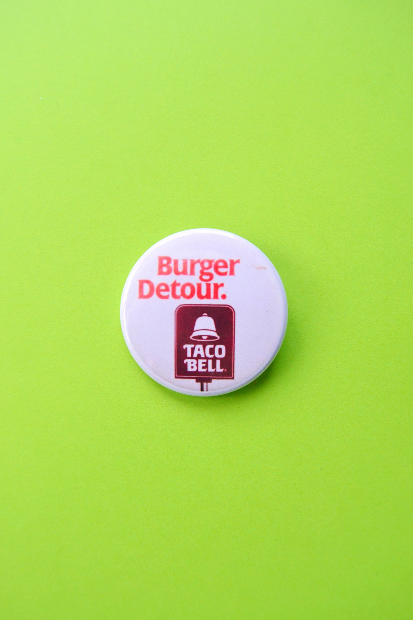 Burger Detour Reproduction Button