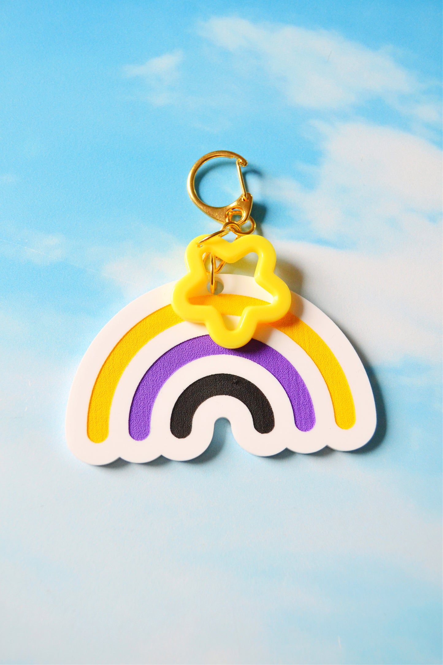 Pride Rainbow Bag Charm