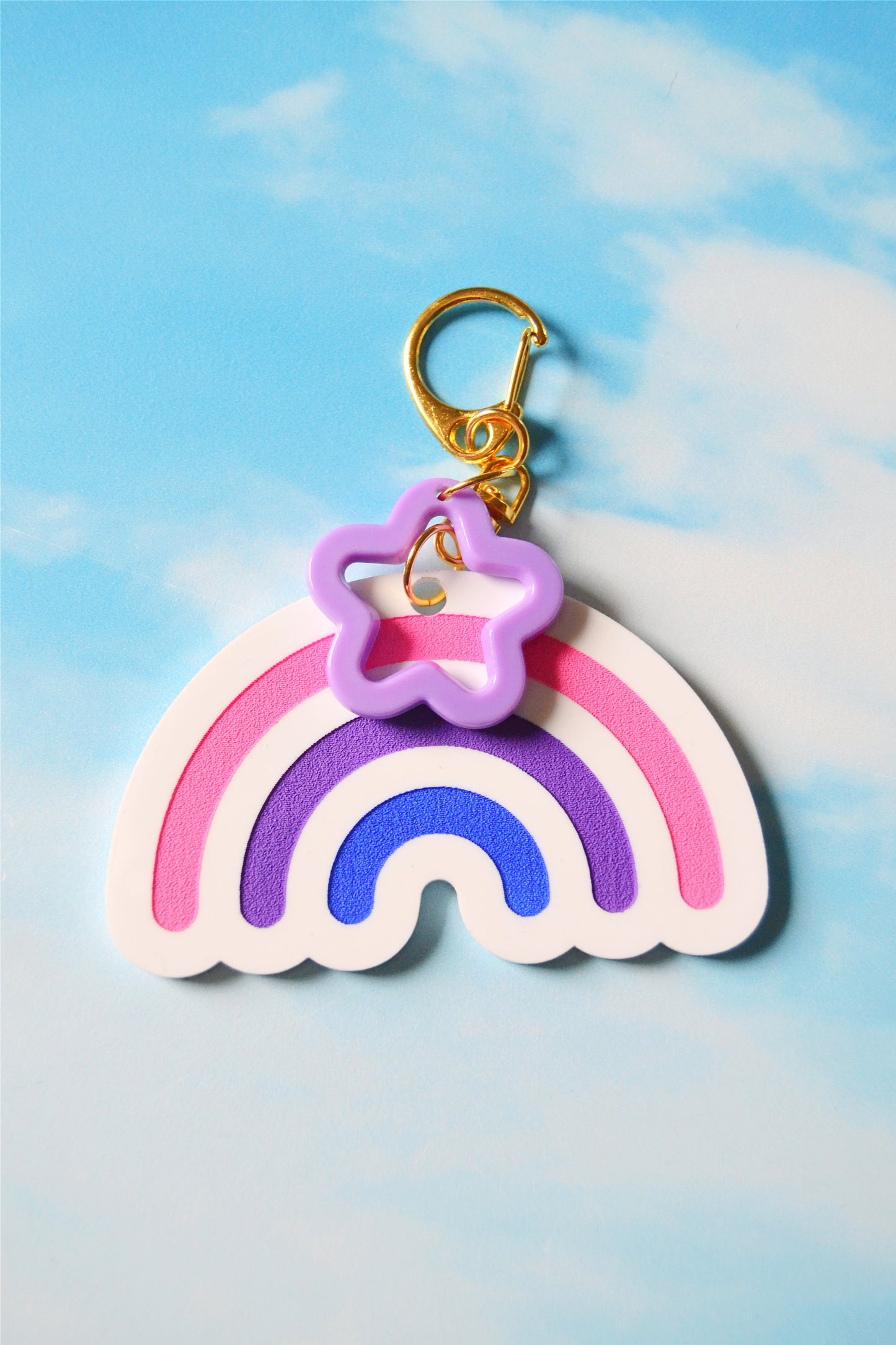 Pride Rainbow Bag Charm